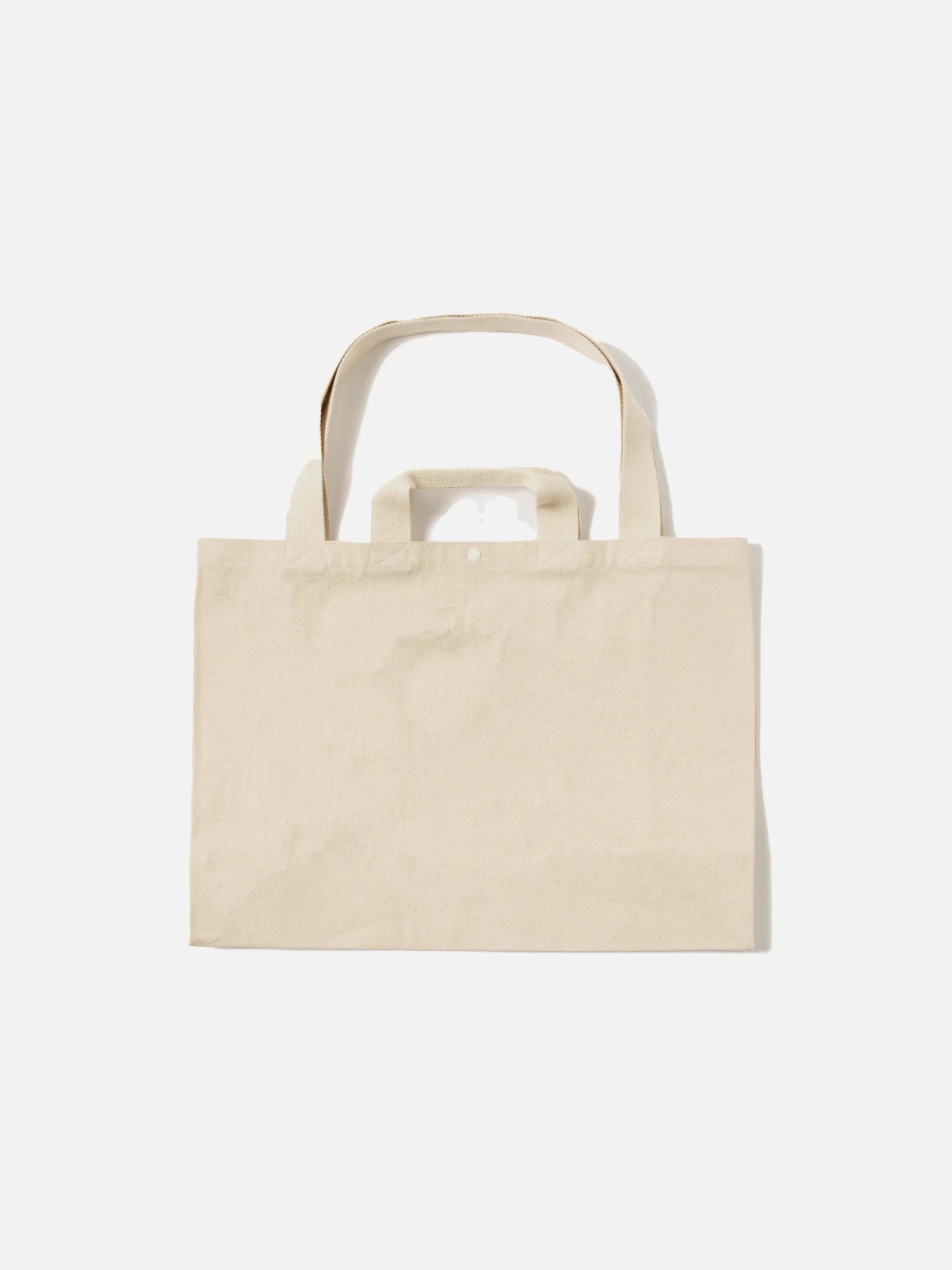 Ecru Canvas Market Tote - Image 8