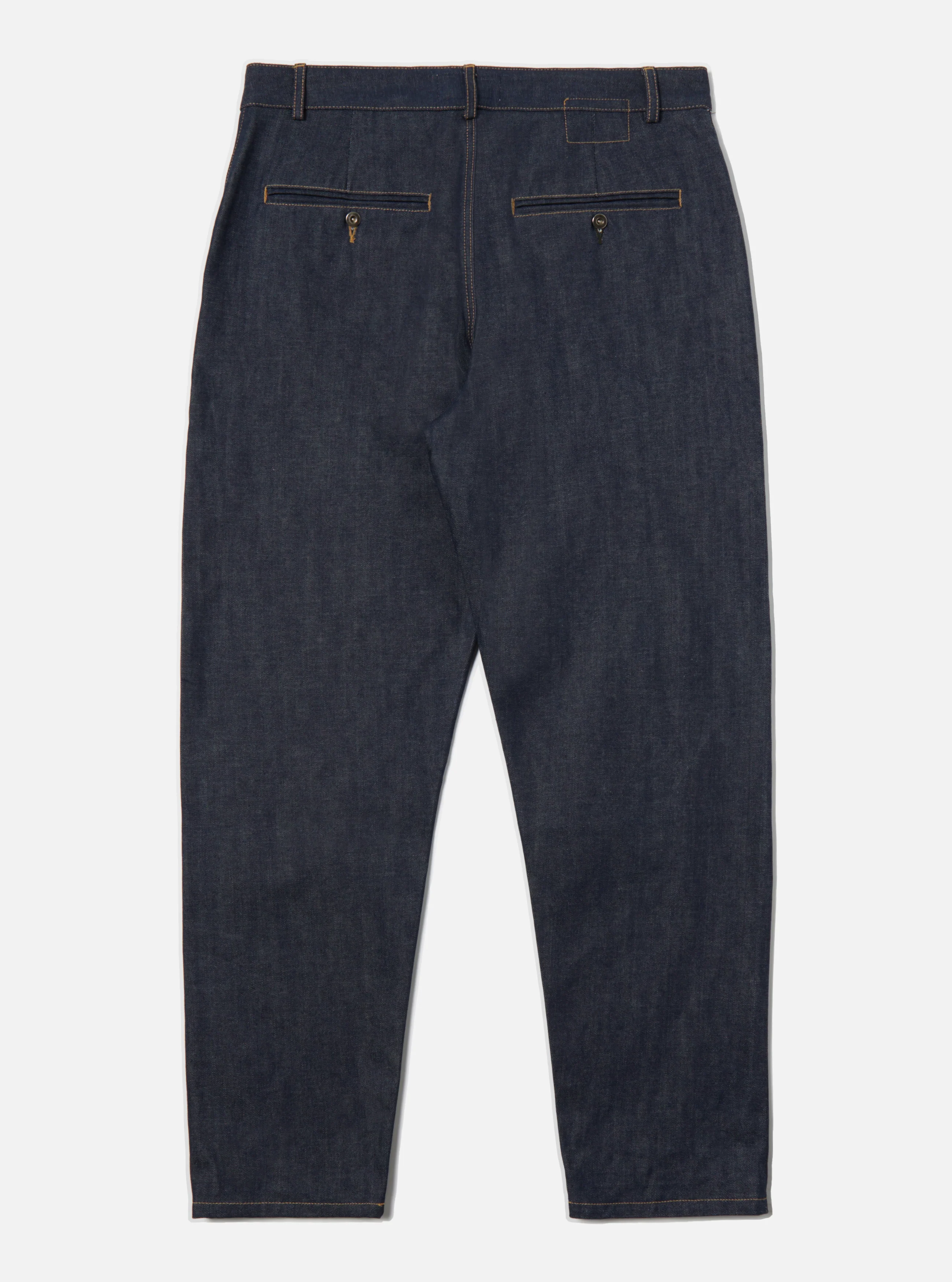 Indigo 13oz Selvedge Denim Military Chino - Image 4