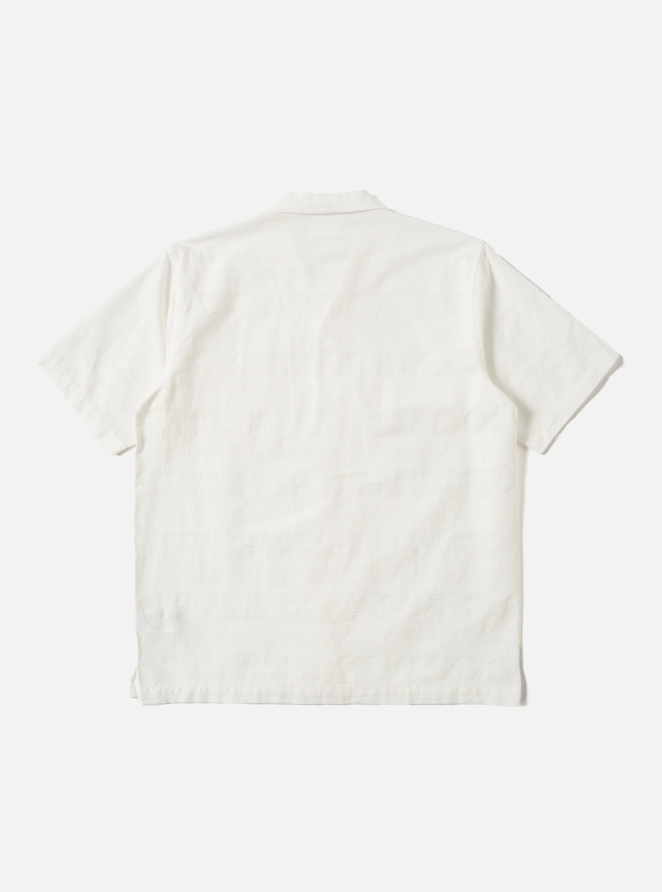 Ecru Deffe Self Stripe Minari Shirt - Image 4
