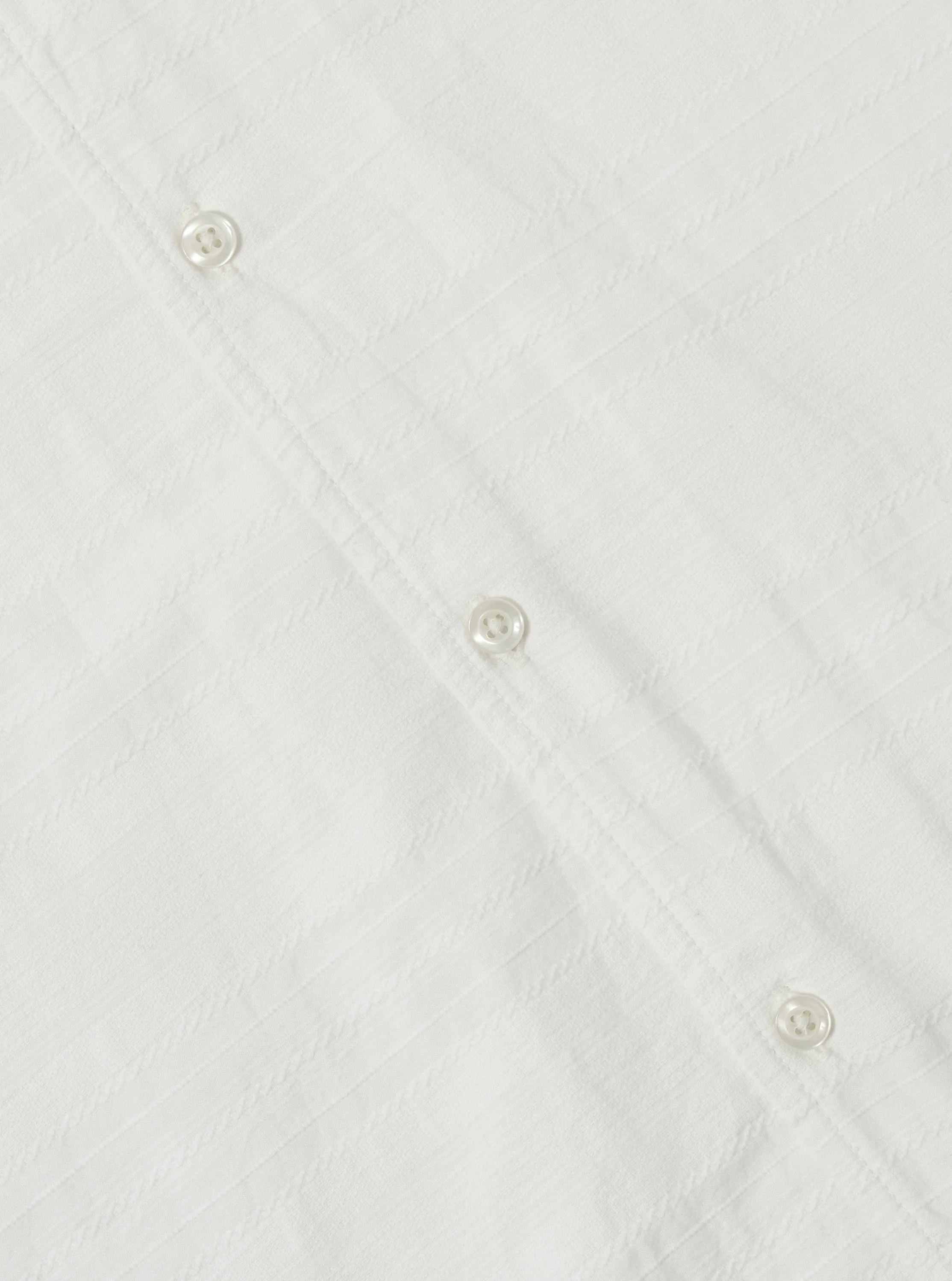 Ecru Deffe Self Stripe Minari Shirt - Image 7