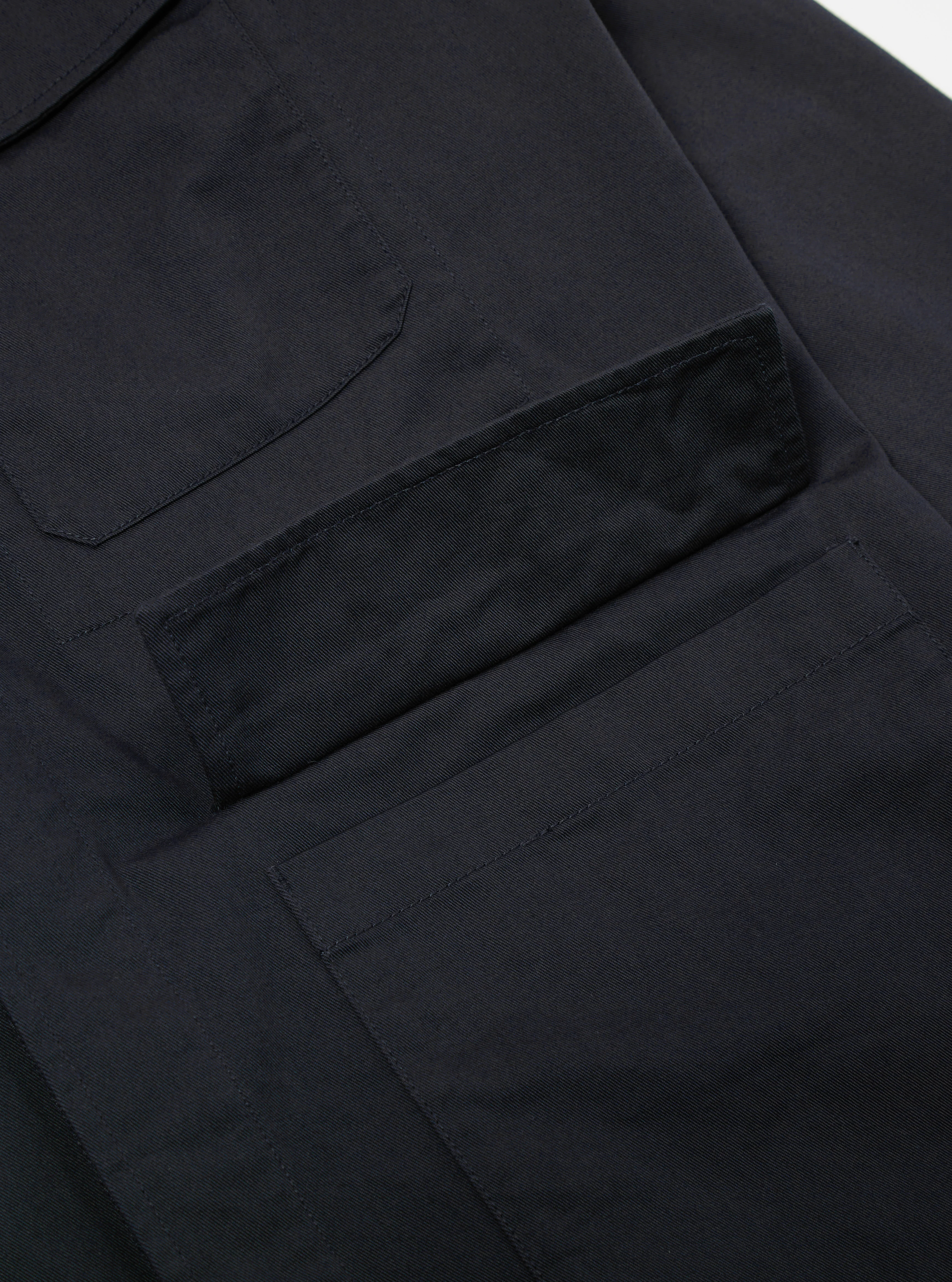 Black Twill MW Fatigue Jacket - Image 7