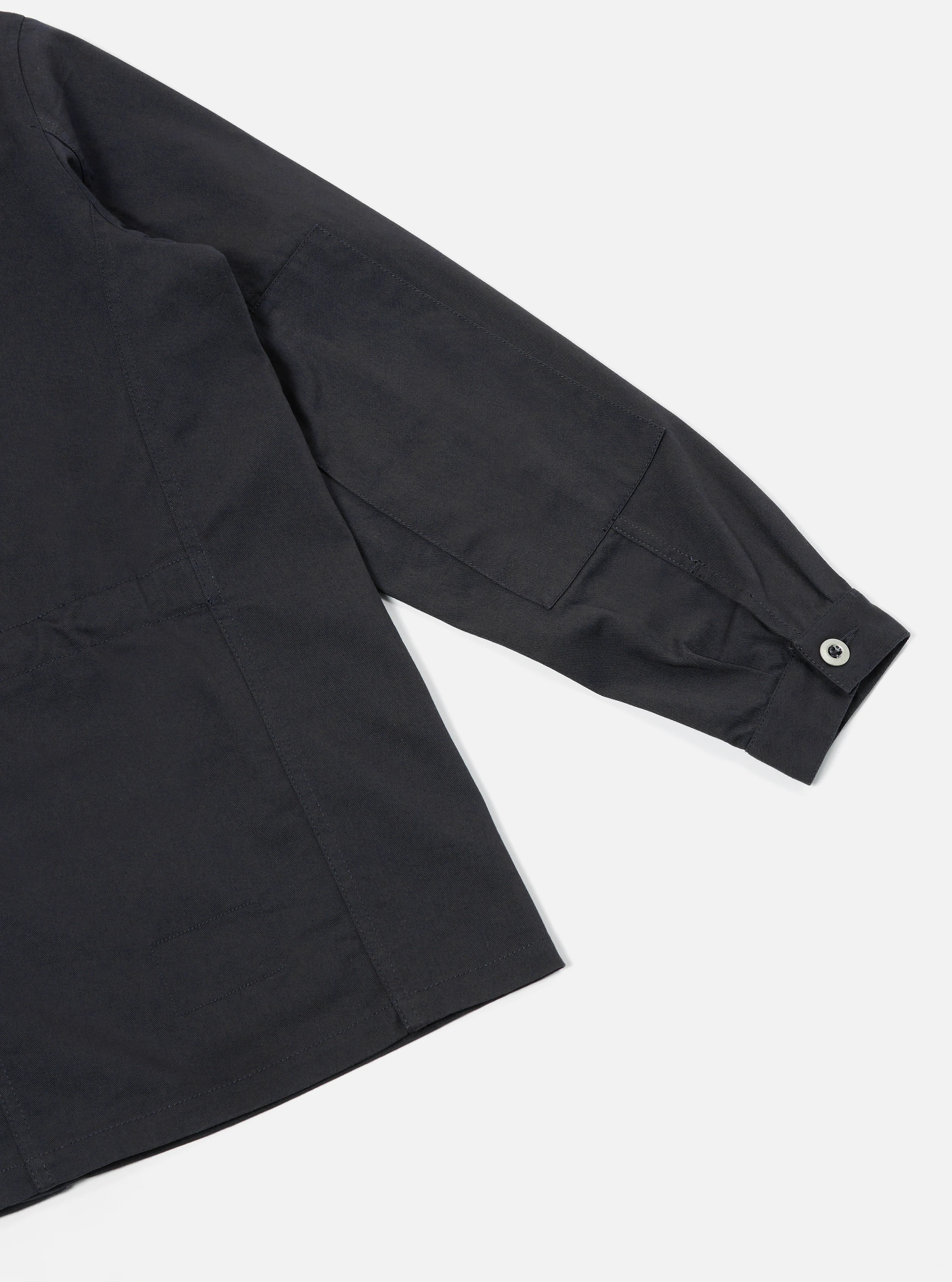 Black Twill MW Fatigue Jacket - Image 8