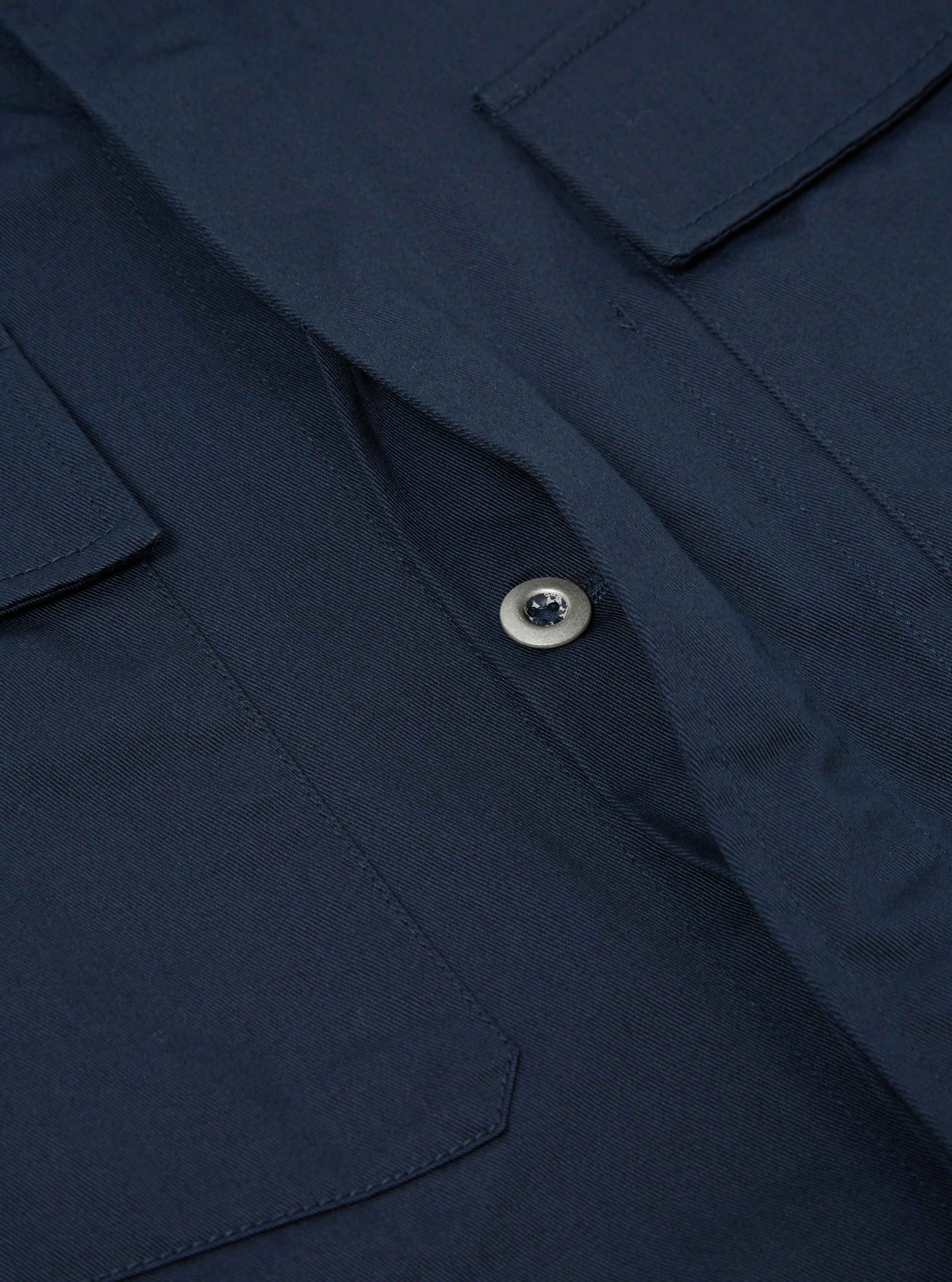 Navy Twill MW Fatigue Jacket - Image 6