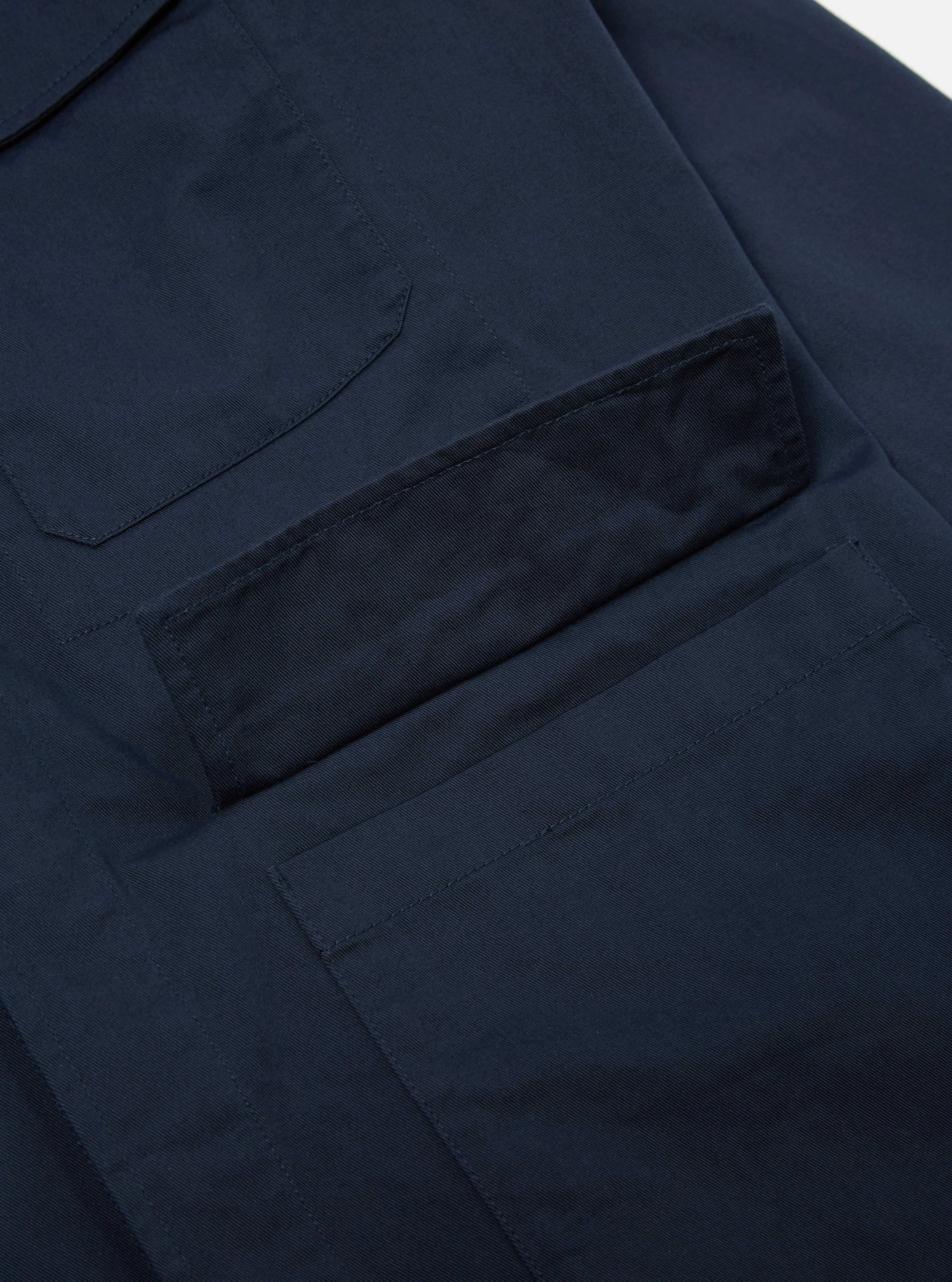 Navy Twill MW Fatigue Jacket - Image 7