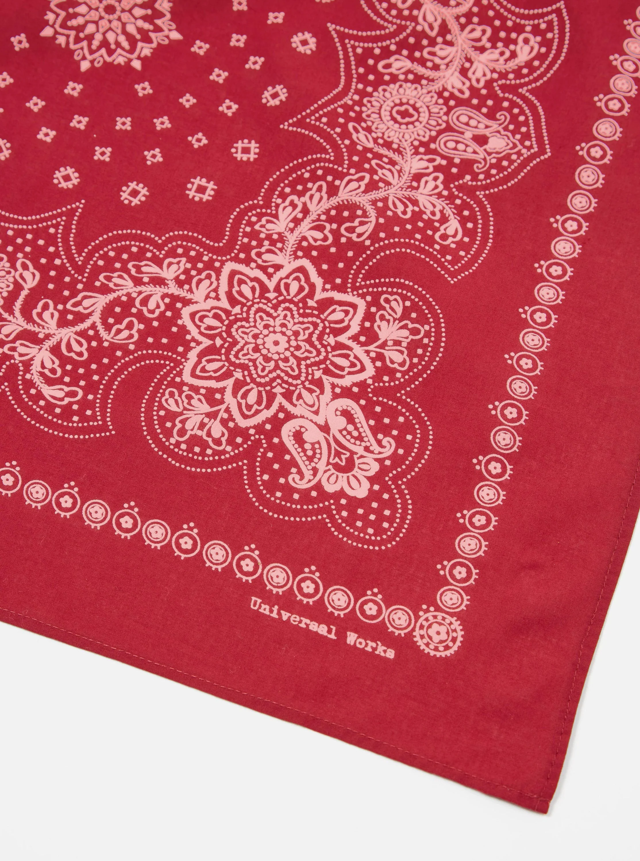 Red Classic Bandana Neckerchief - Image 3