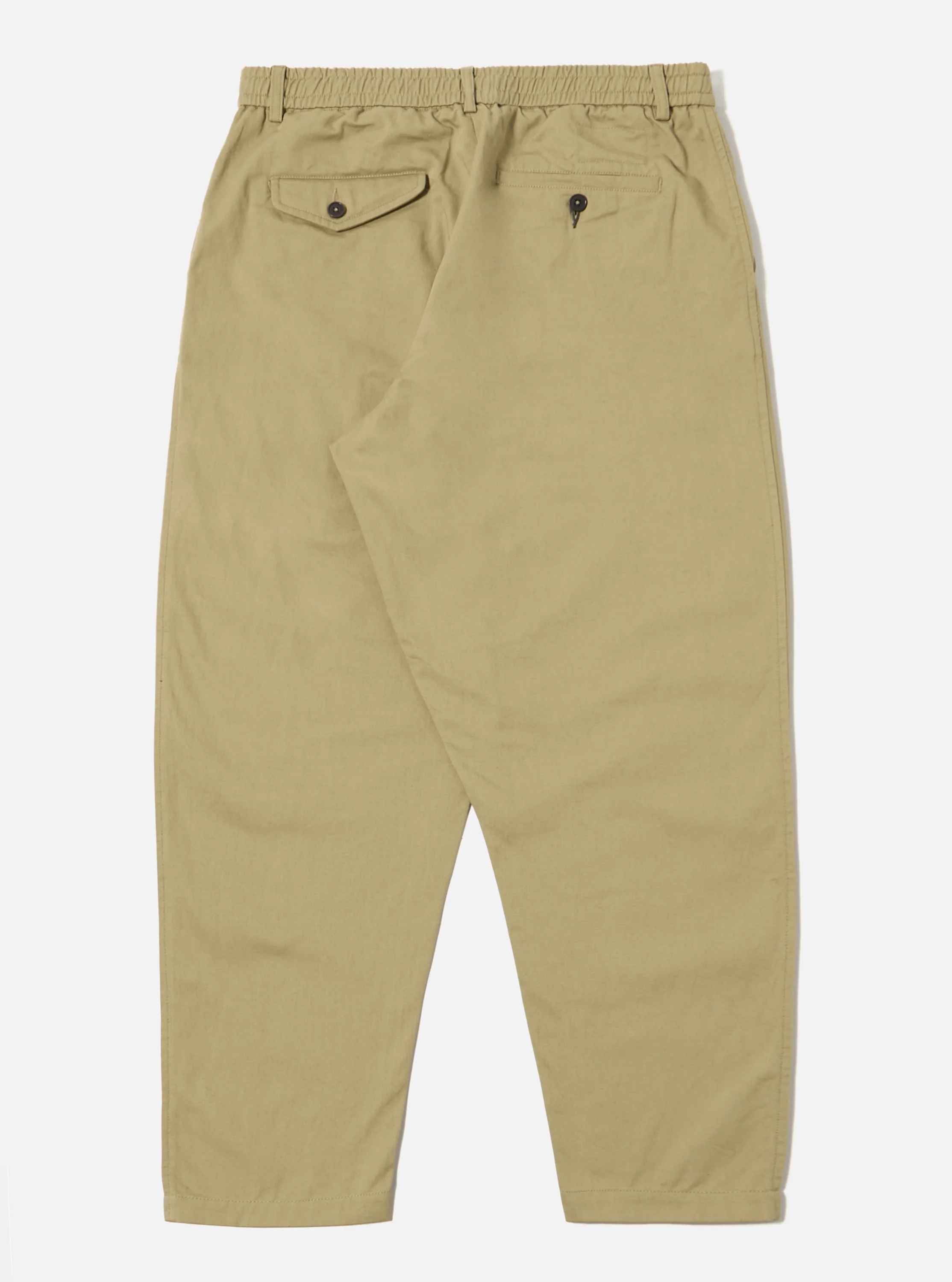 Sand Twill Pleated Track Pant - Image 3