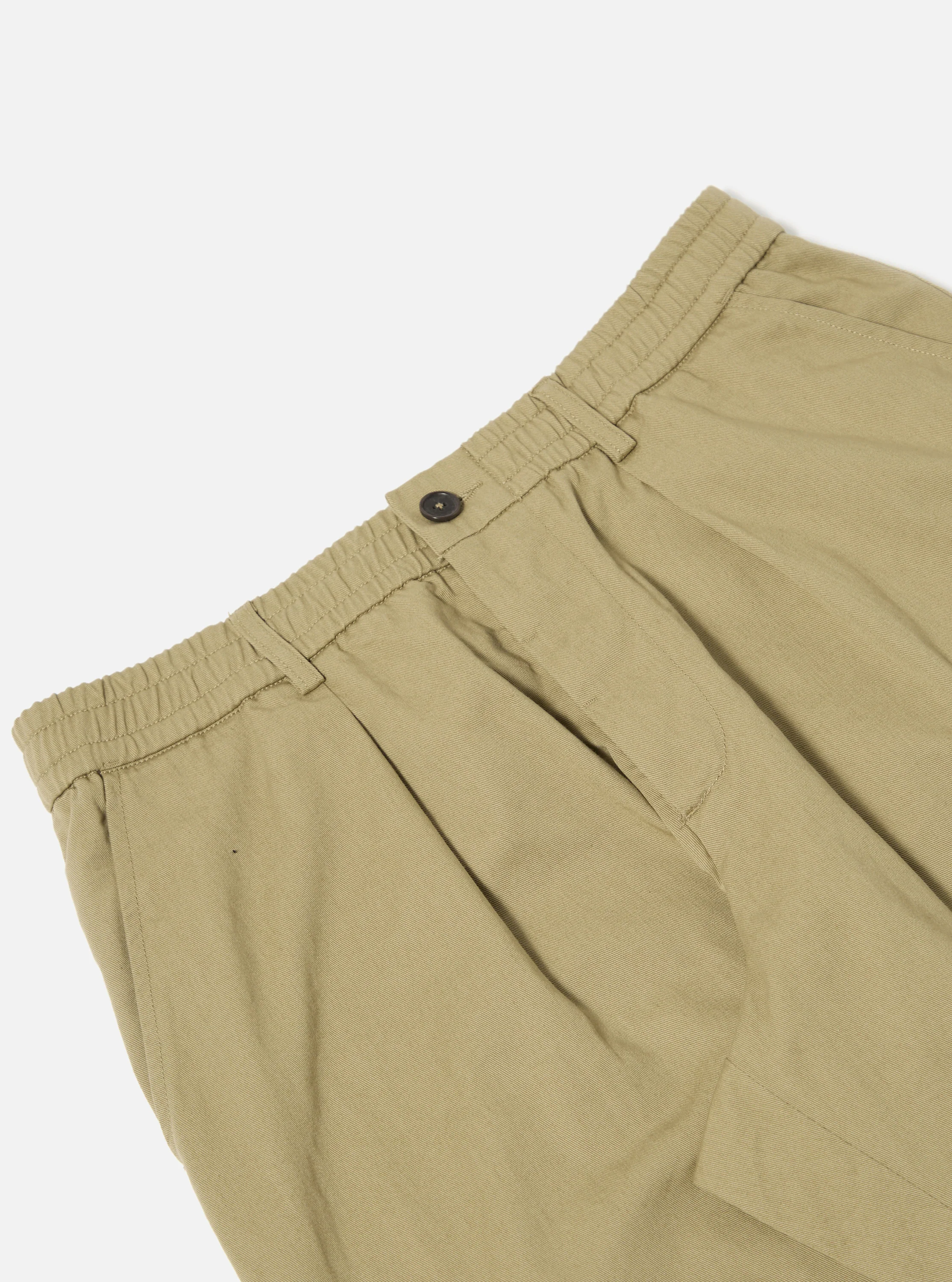 Sand Twill Pleated Track Pant - Image 4
