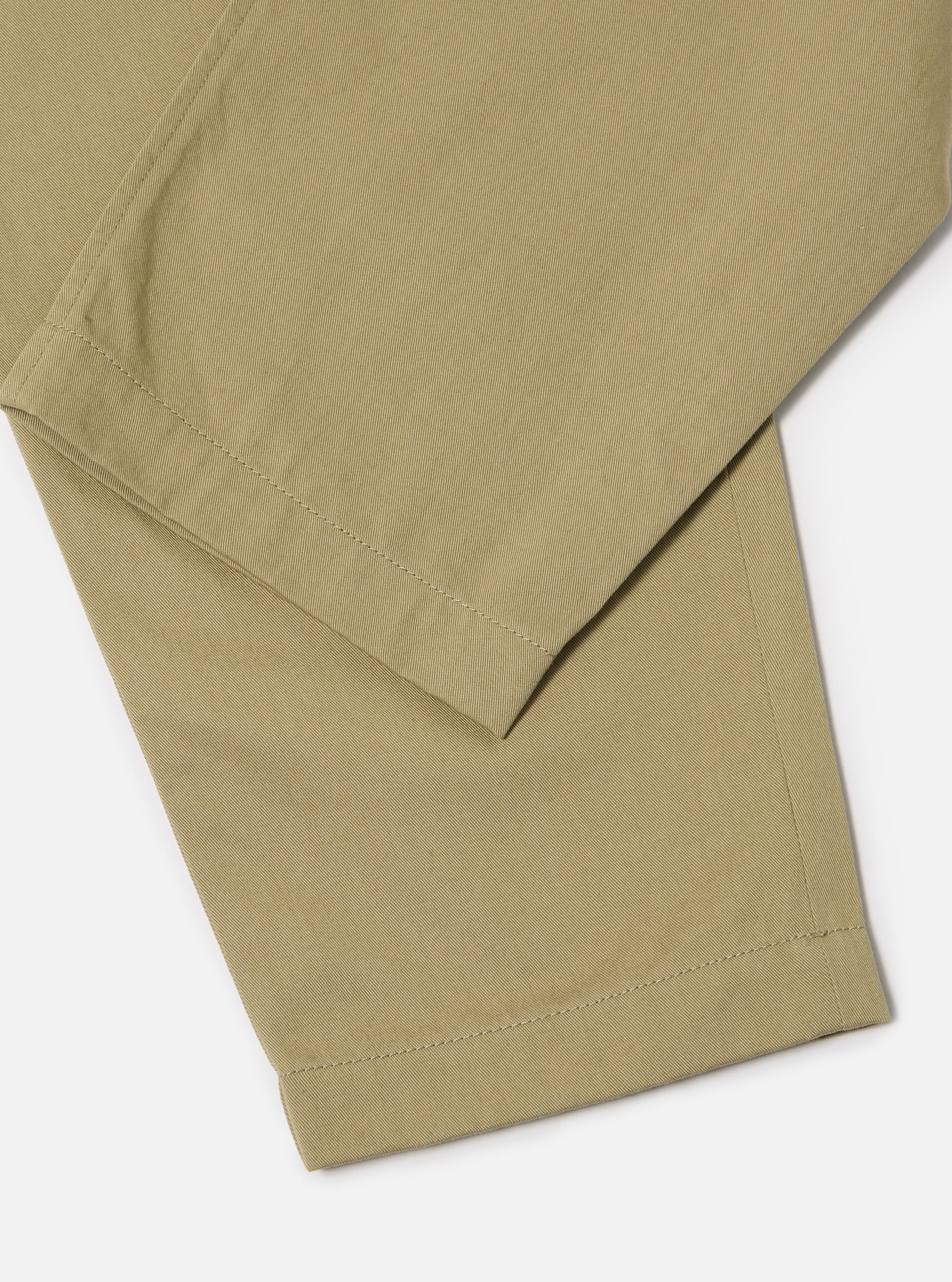 Sand Twill Pleated Track Pant - Image 6