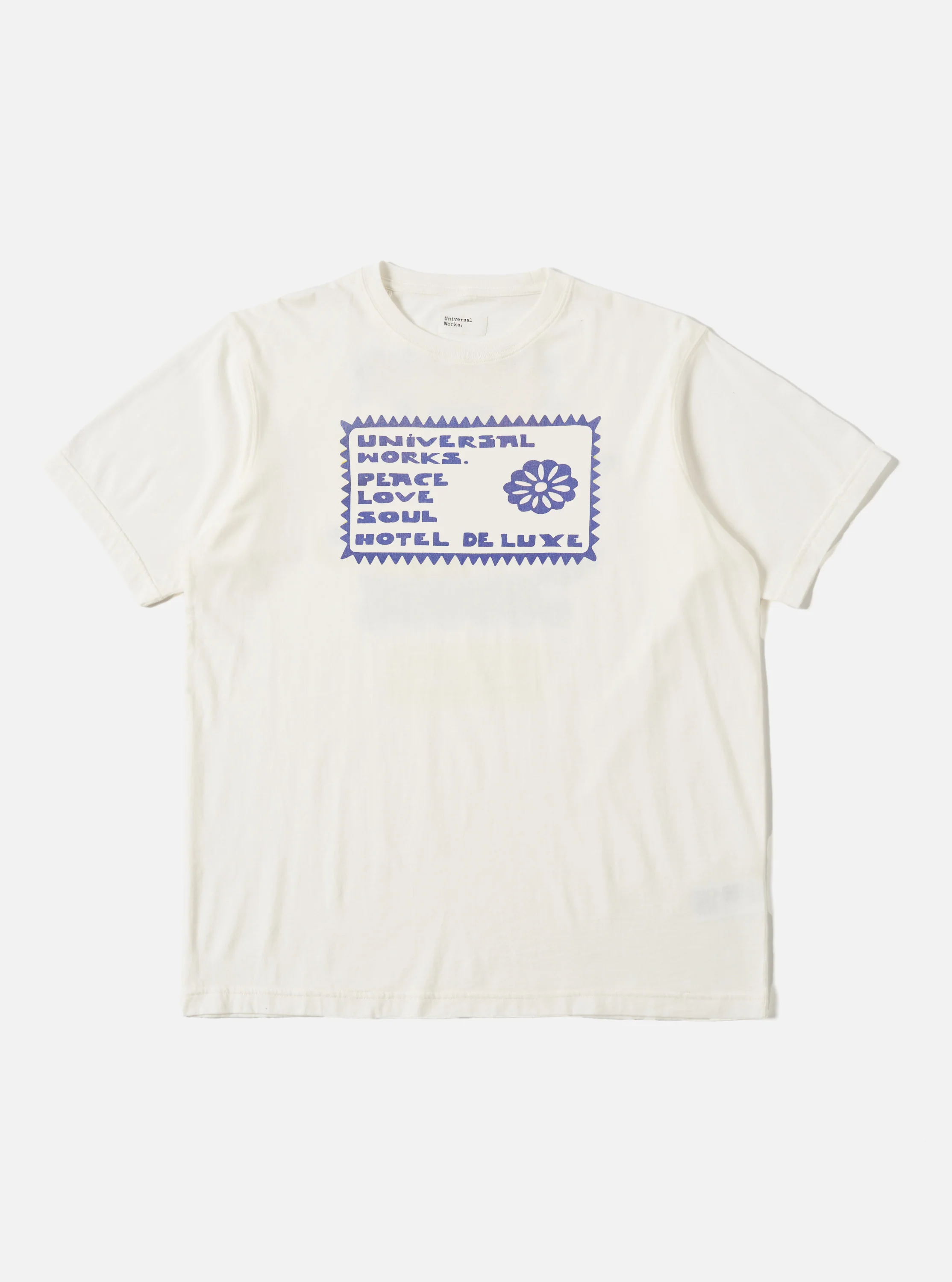 Ecru/Yellow Single Jersey Pickup Print Tee - Image 4