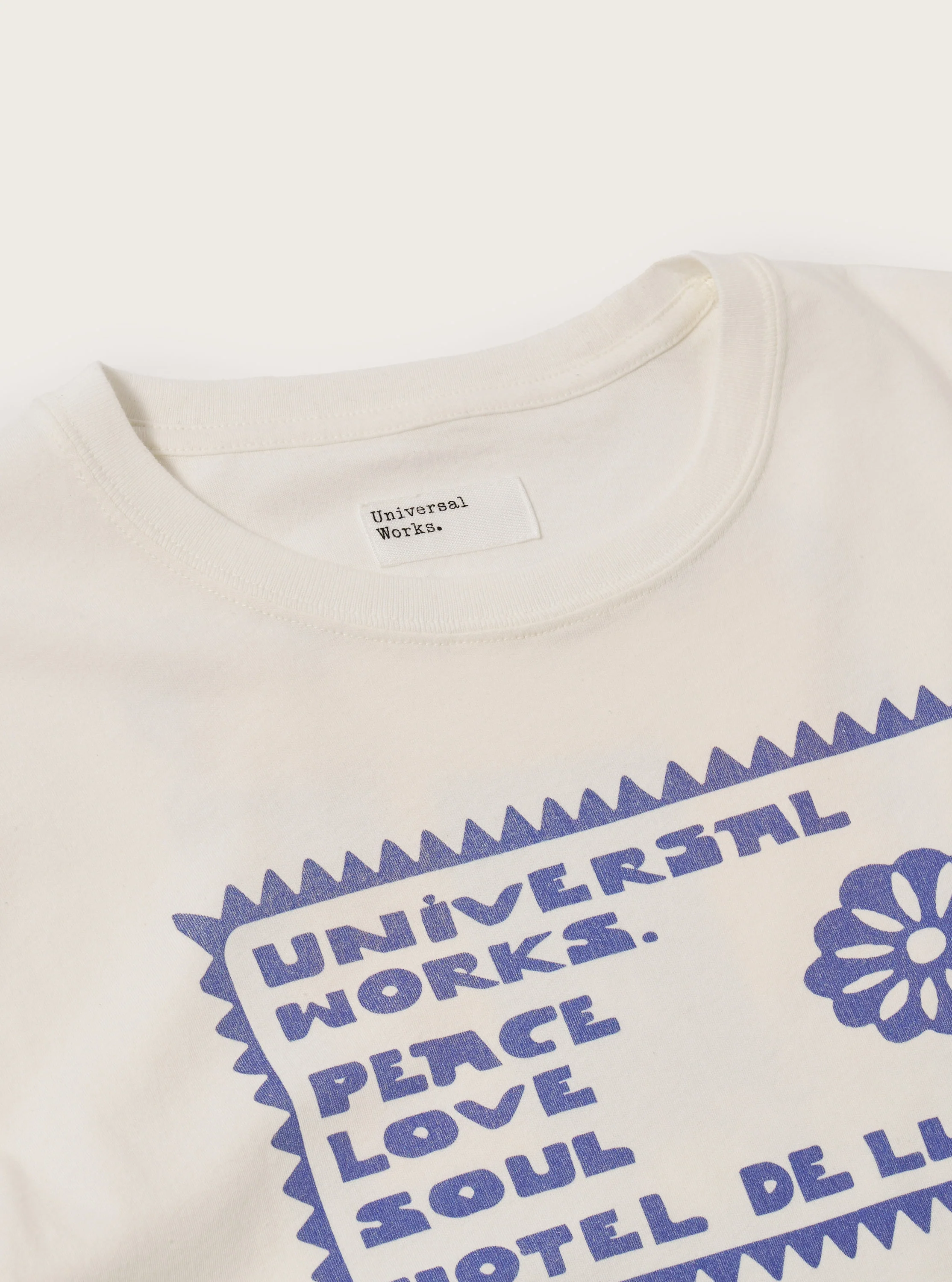 Ecru/Yellow Single Jersey Pickup Print Tee - Image 6