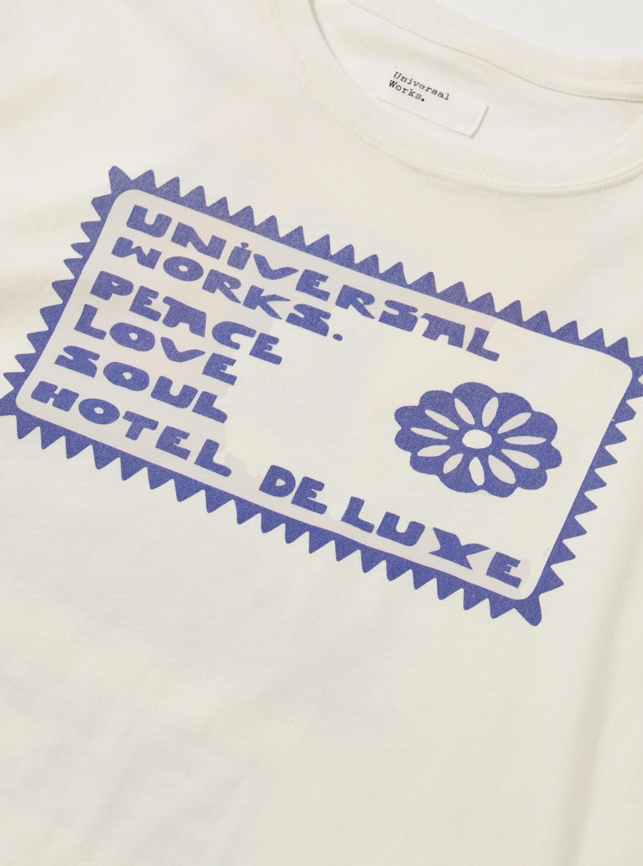 Ecru/Yellow Single Jersey Pickup Print Tee - Image 7