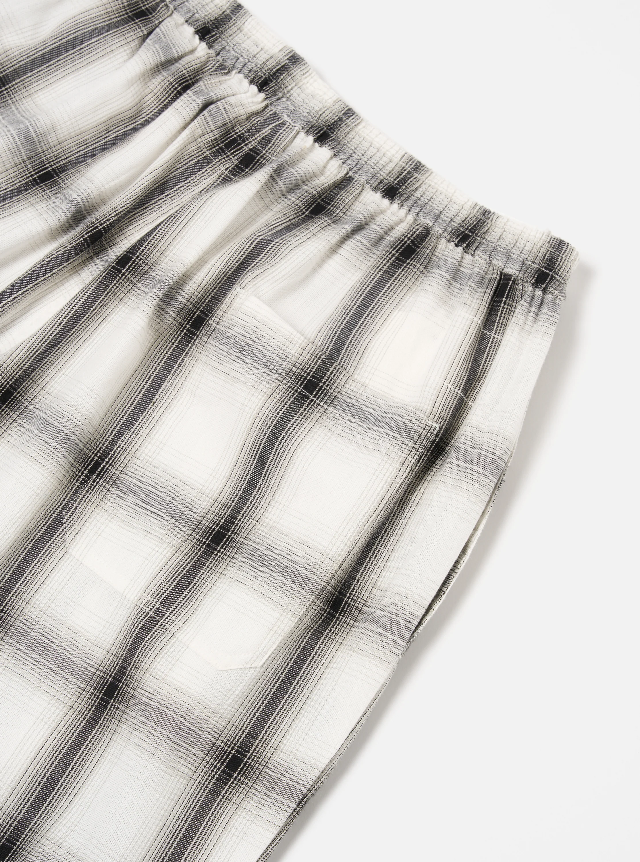 Ecru Shadow Check Pyjama Pant - Image 5