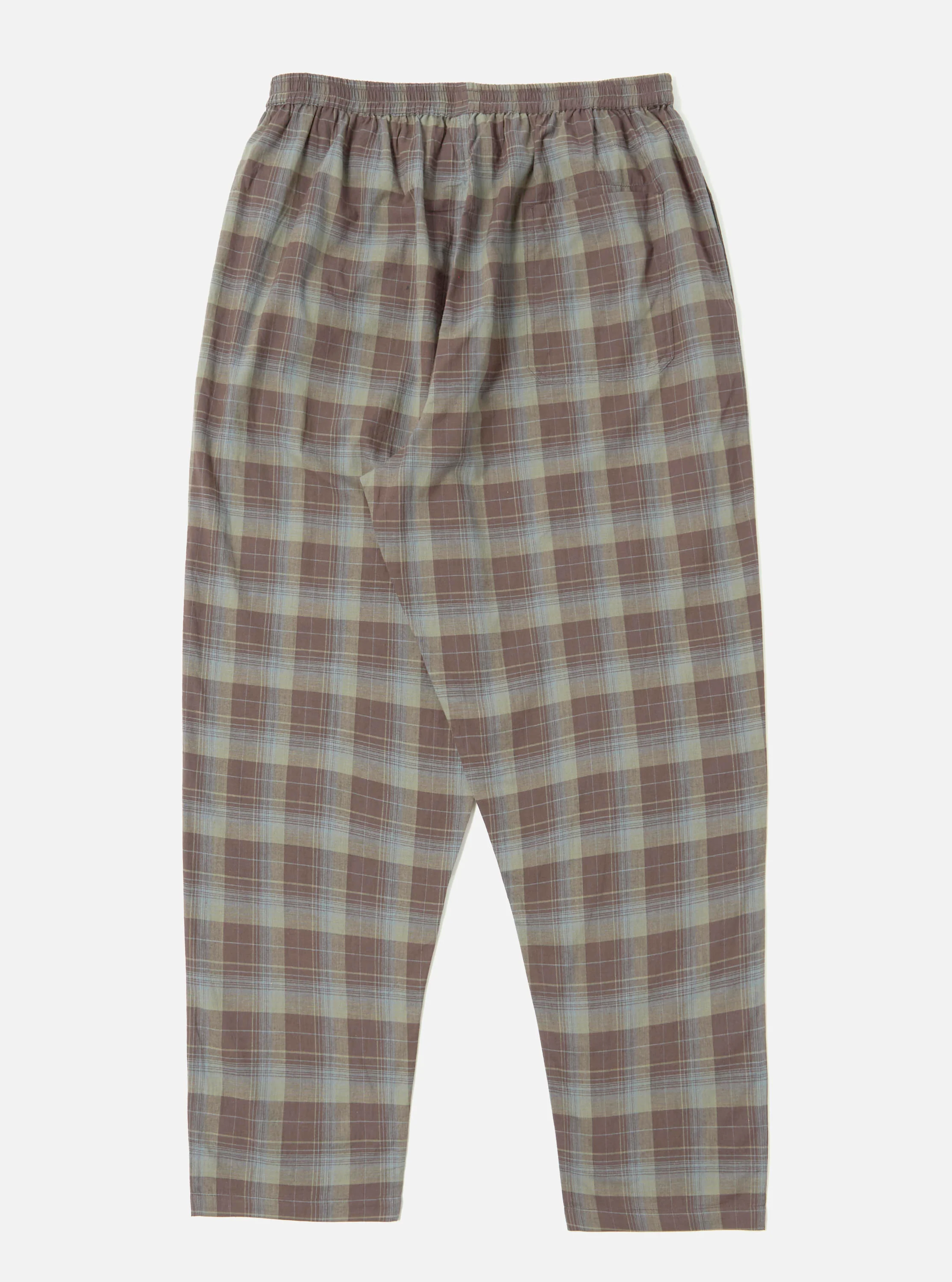 Green/Brown Check Pyjama Pant - Image 3