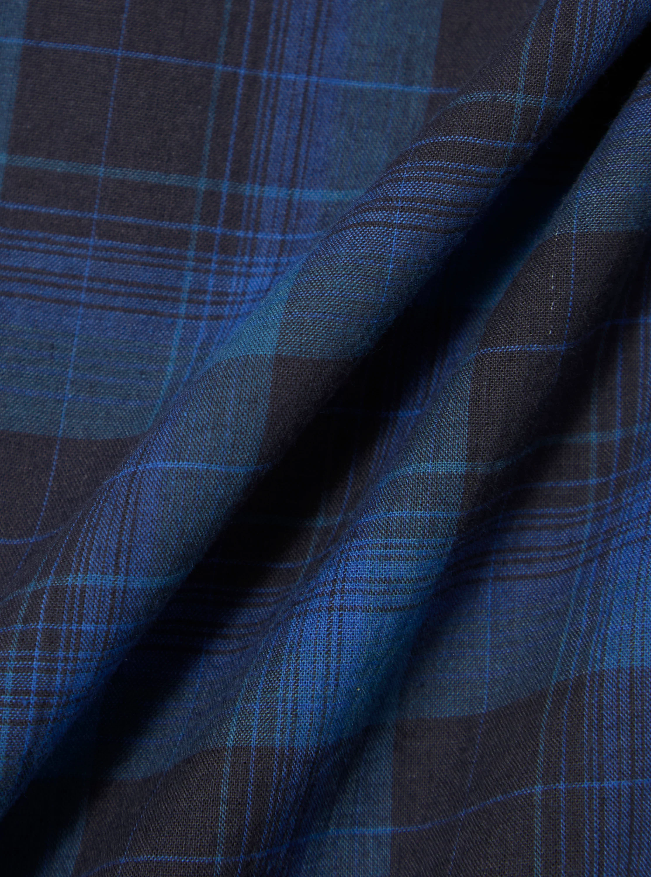 Navy/Blue Check Pyjama Pant - Image 2