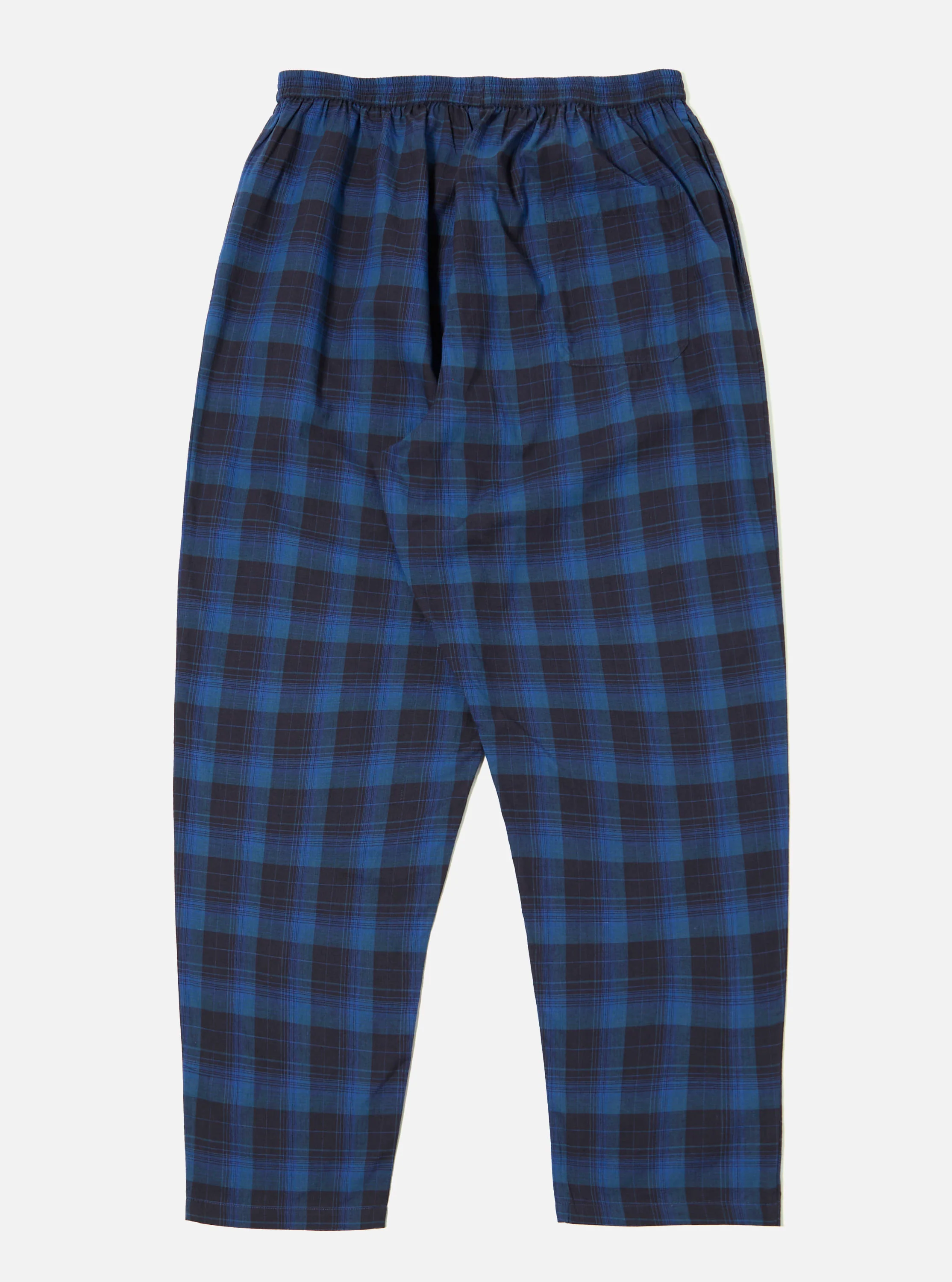Navy/Blue Check Pyjama Pant - Image 3