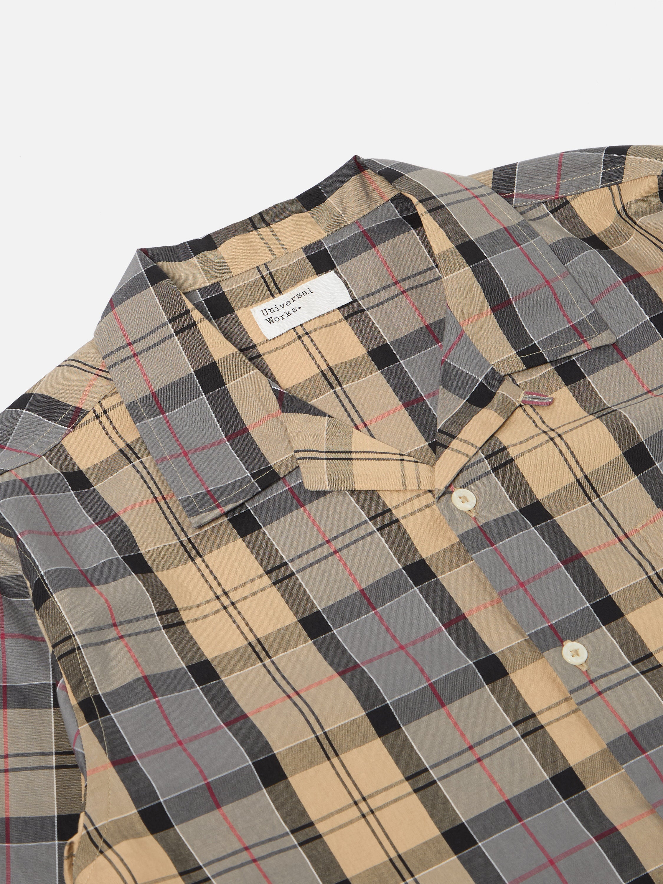 Sand Tartan Check Long Pyjama Set - Image 5
