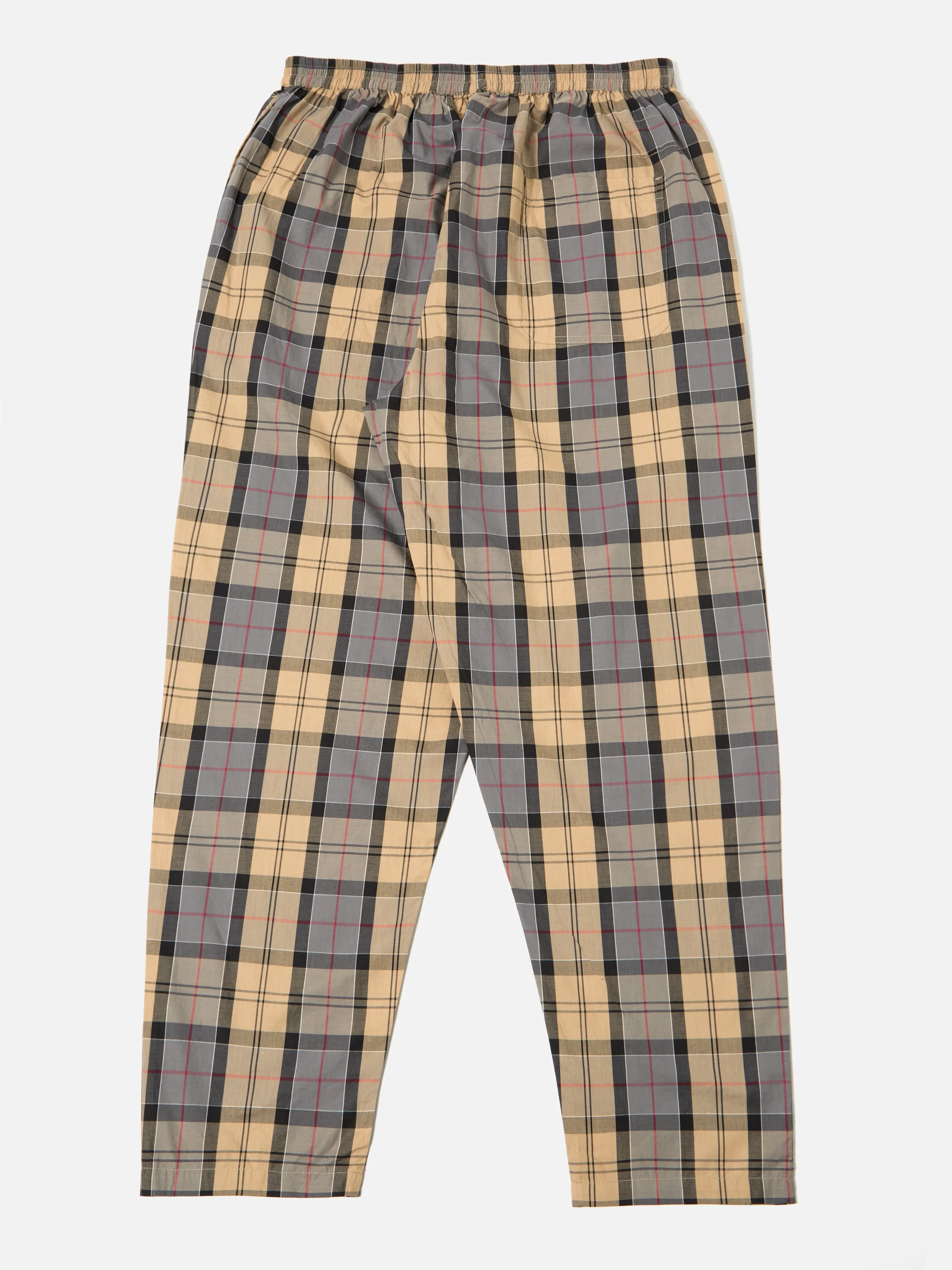 Sand Tartan Check Long Pyjama Set - Image 9