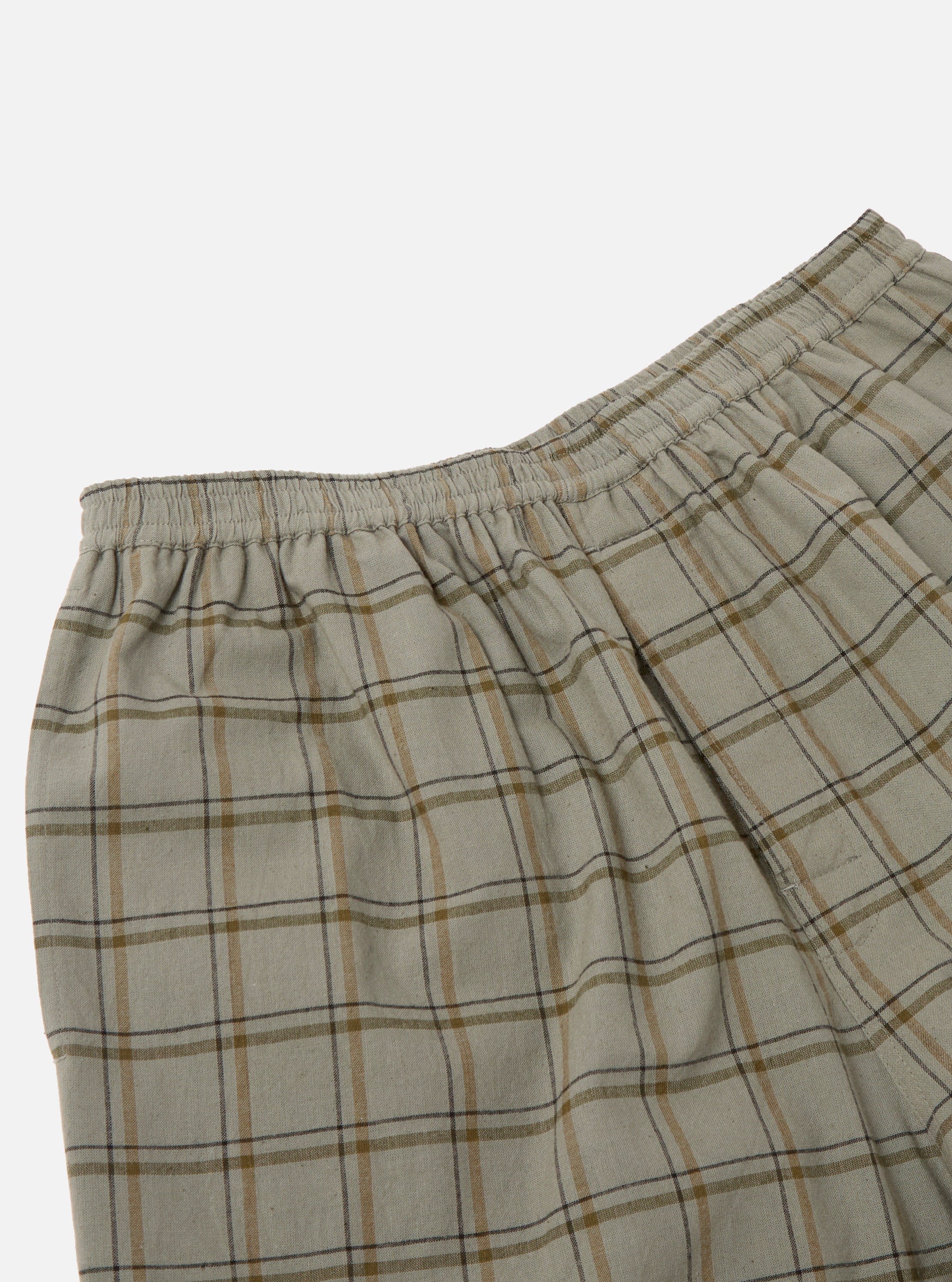 Green PJ Plaid Pyjama Short - Image 4