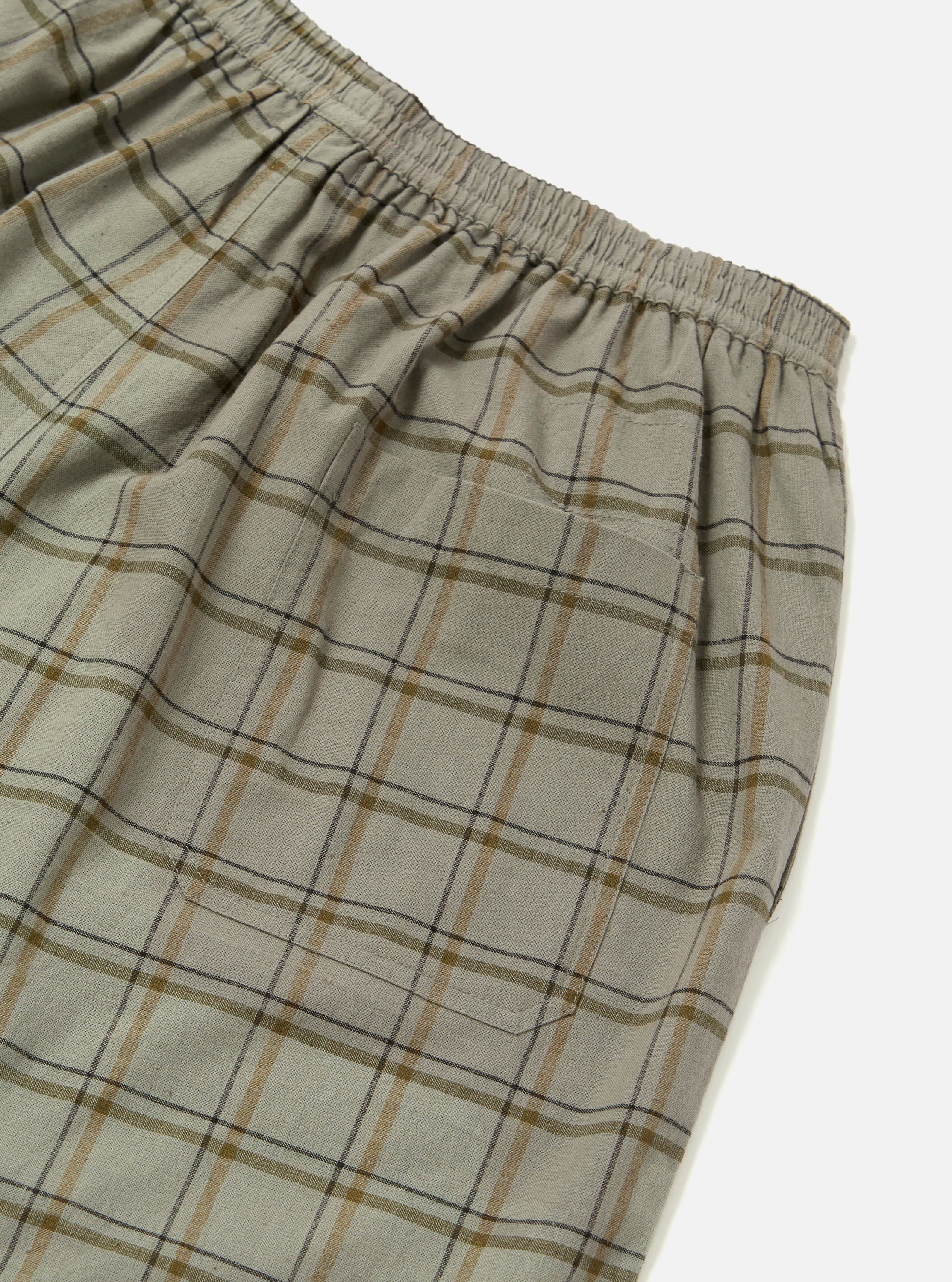 Green PJ Plaid Pyjama Short - Image 5