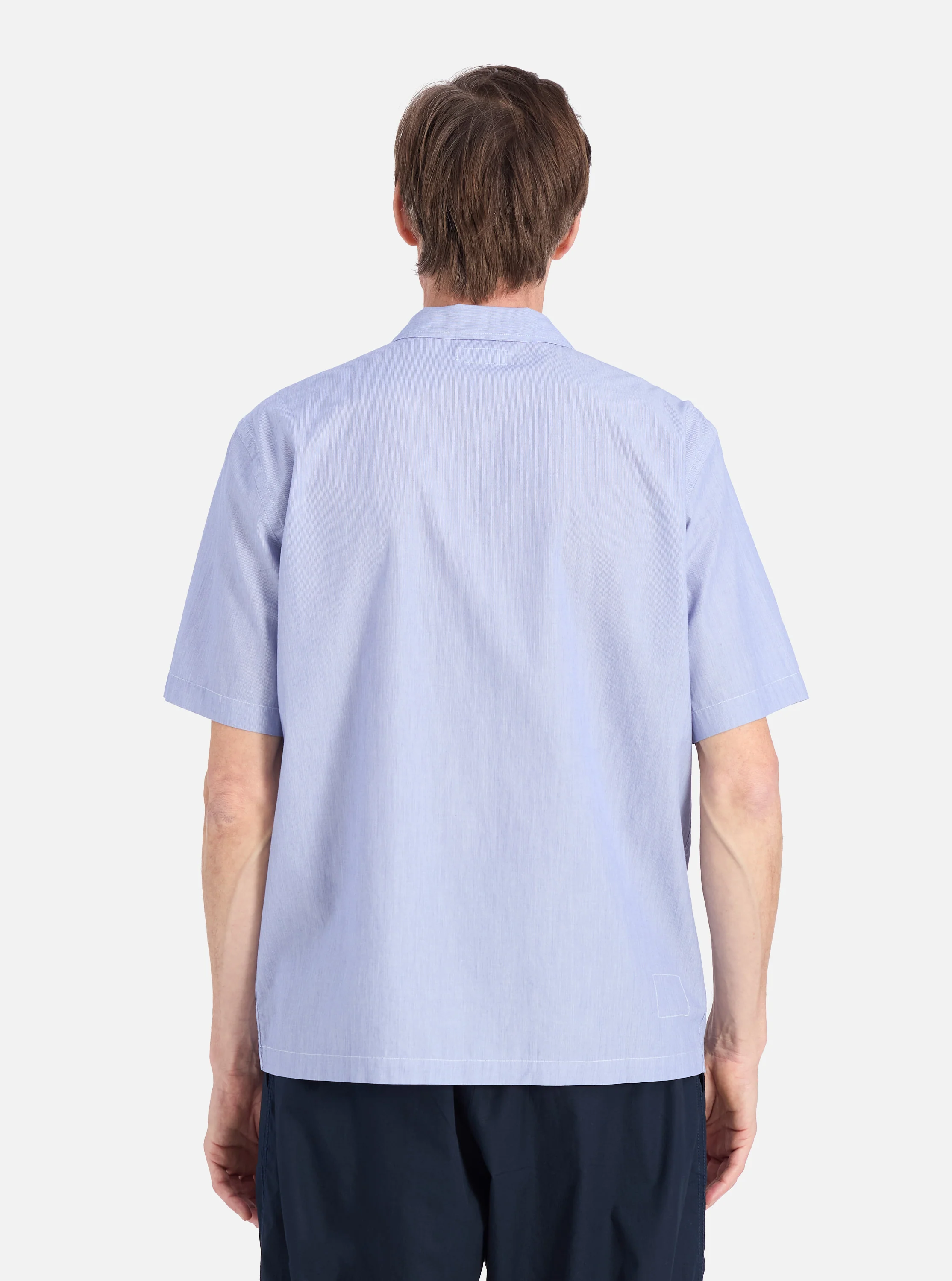 Blue Classic Stripes Road Trip Shirt - Image 3
