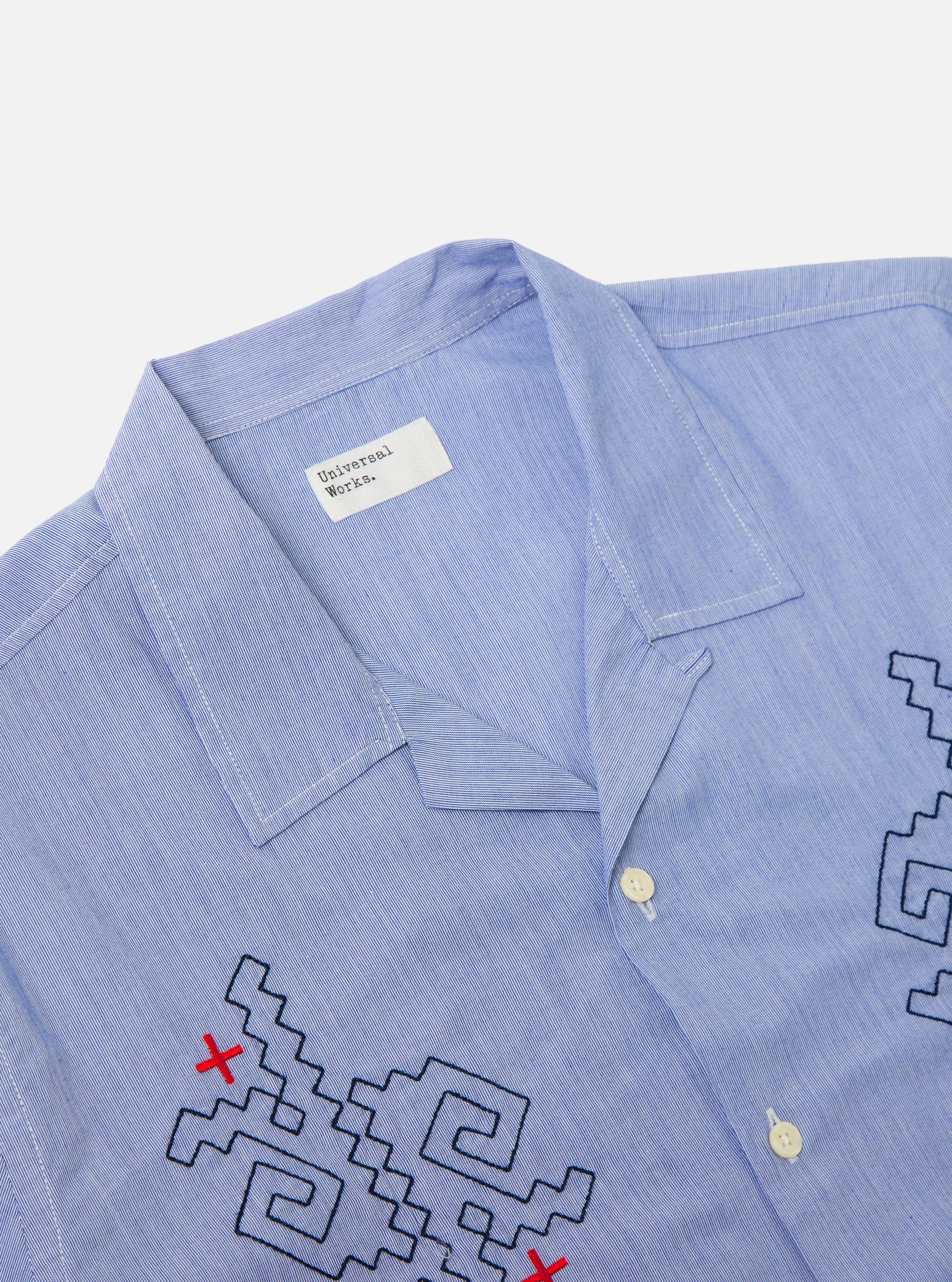 Blue Classic Stripes Road Trip Shirt - Image 5