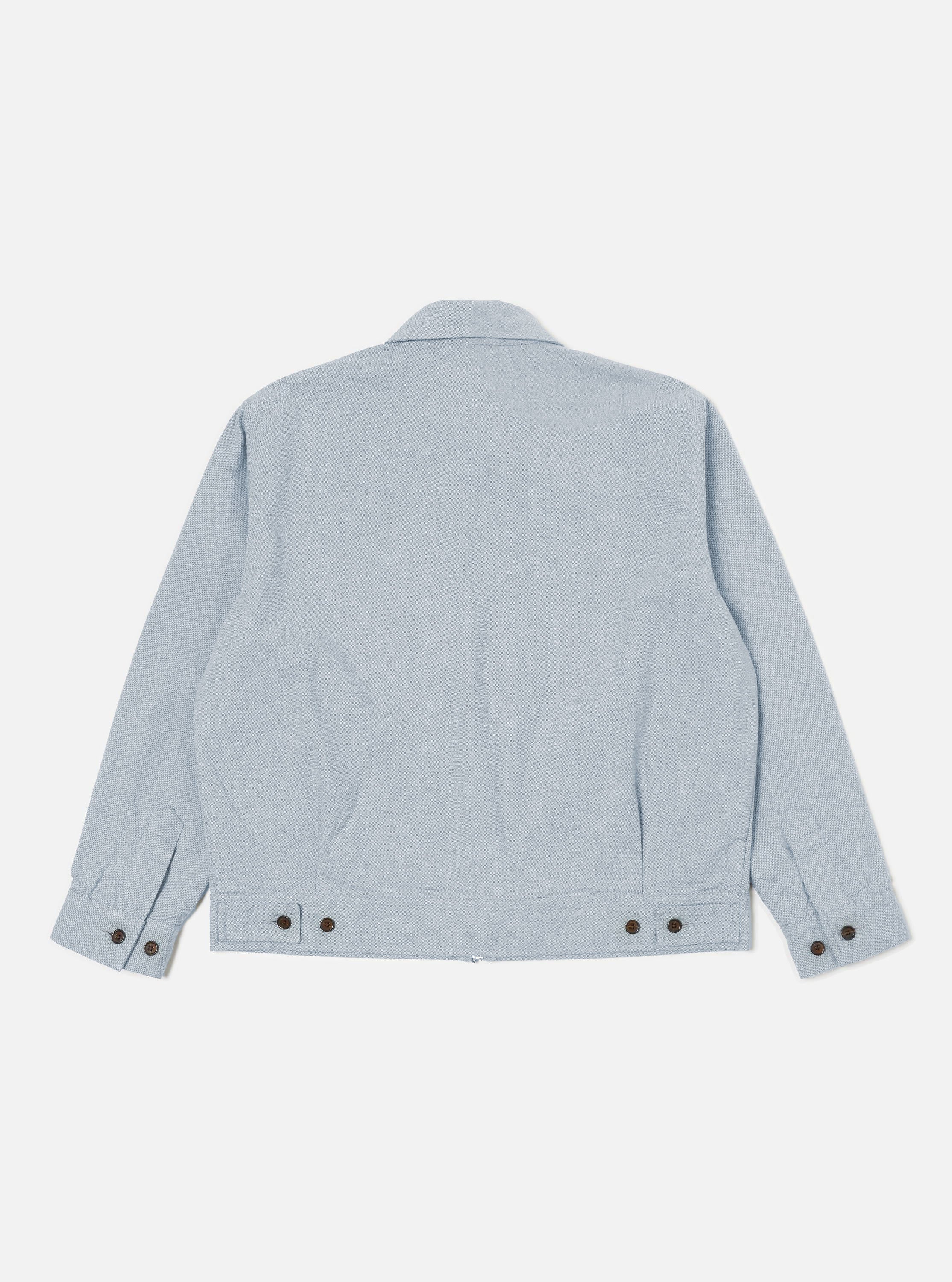 Indigo Reworked Jean Cloth Rose Bowl Jacket - Image 4