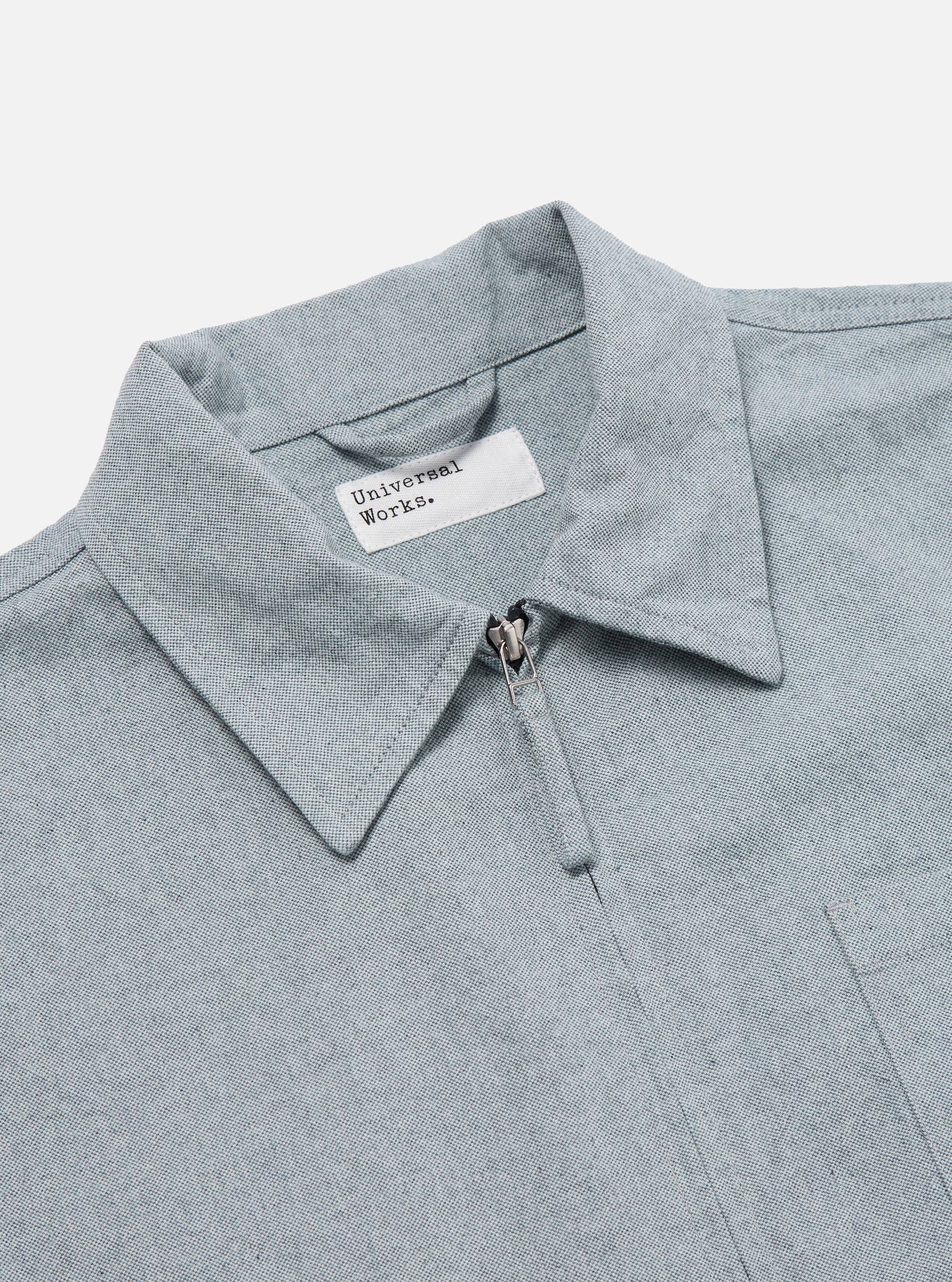 Indigo Reworked Jean Cloth Rose Bowl Jacket - Image 5