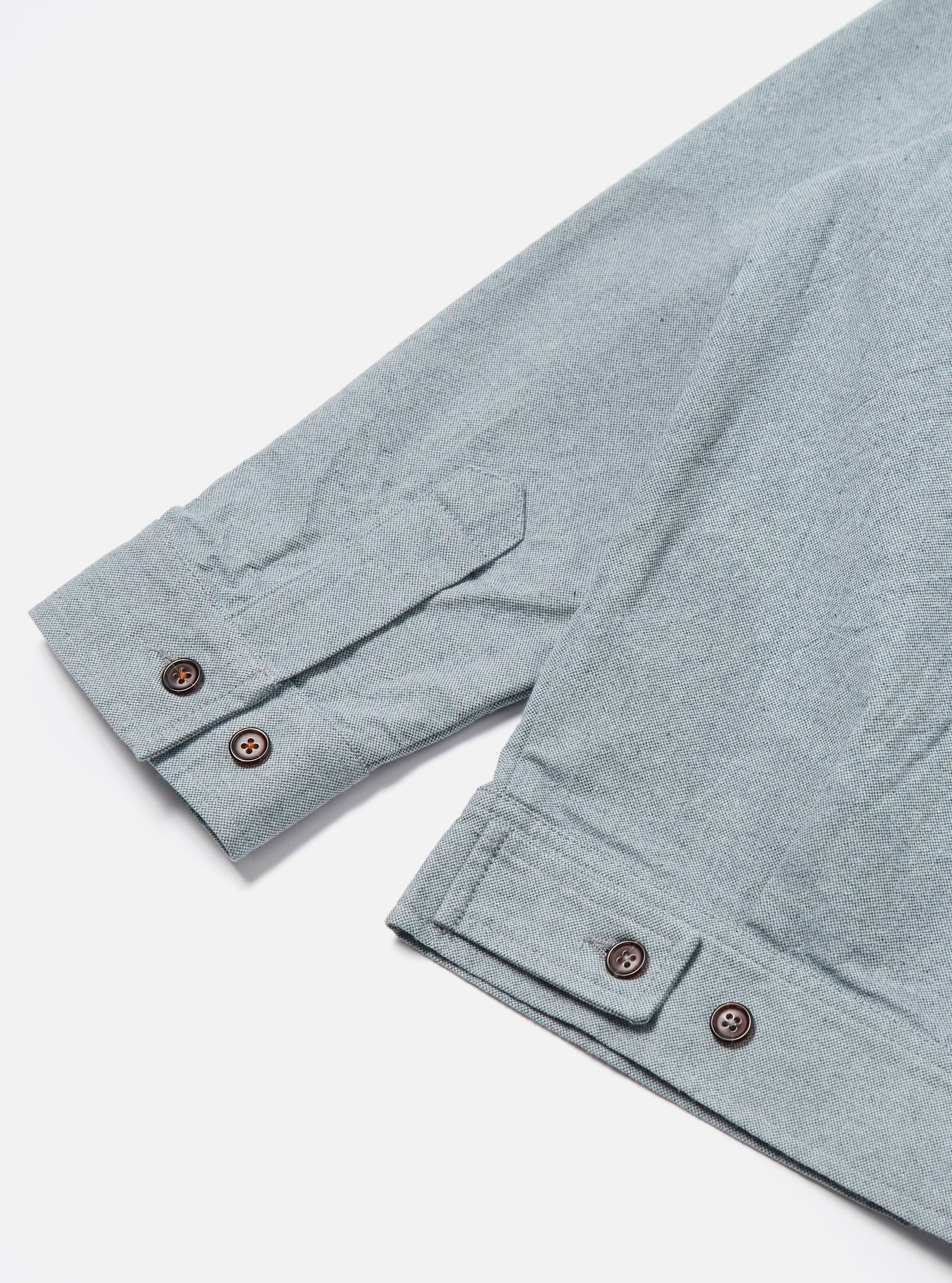Indigo Reworked Jean Cloth Rose Bowl Jacket - Image 8