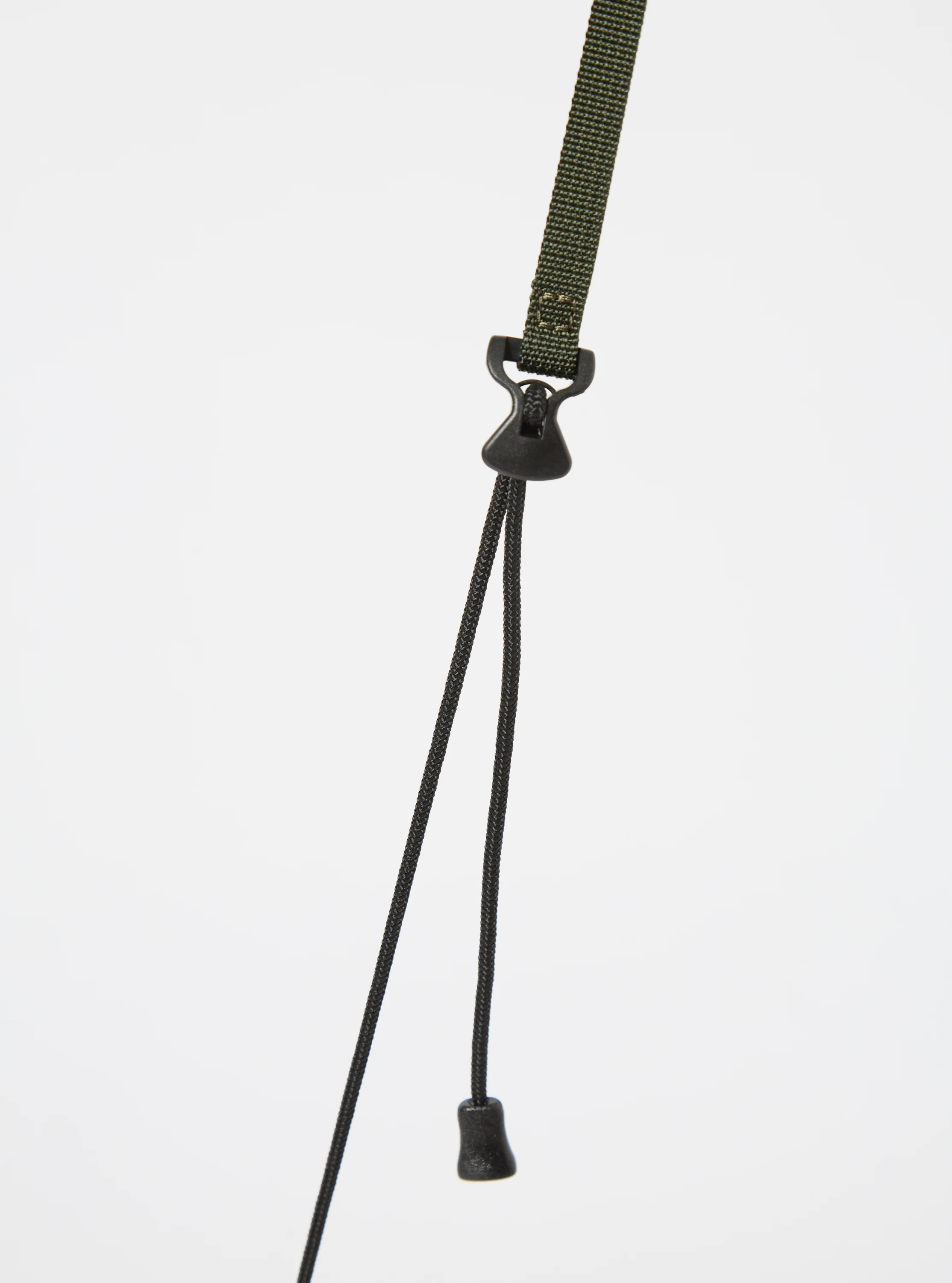 master-piece x Universal Works Olive Recycled Tech Canvas Sacoche - Image 5