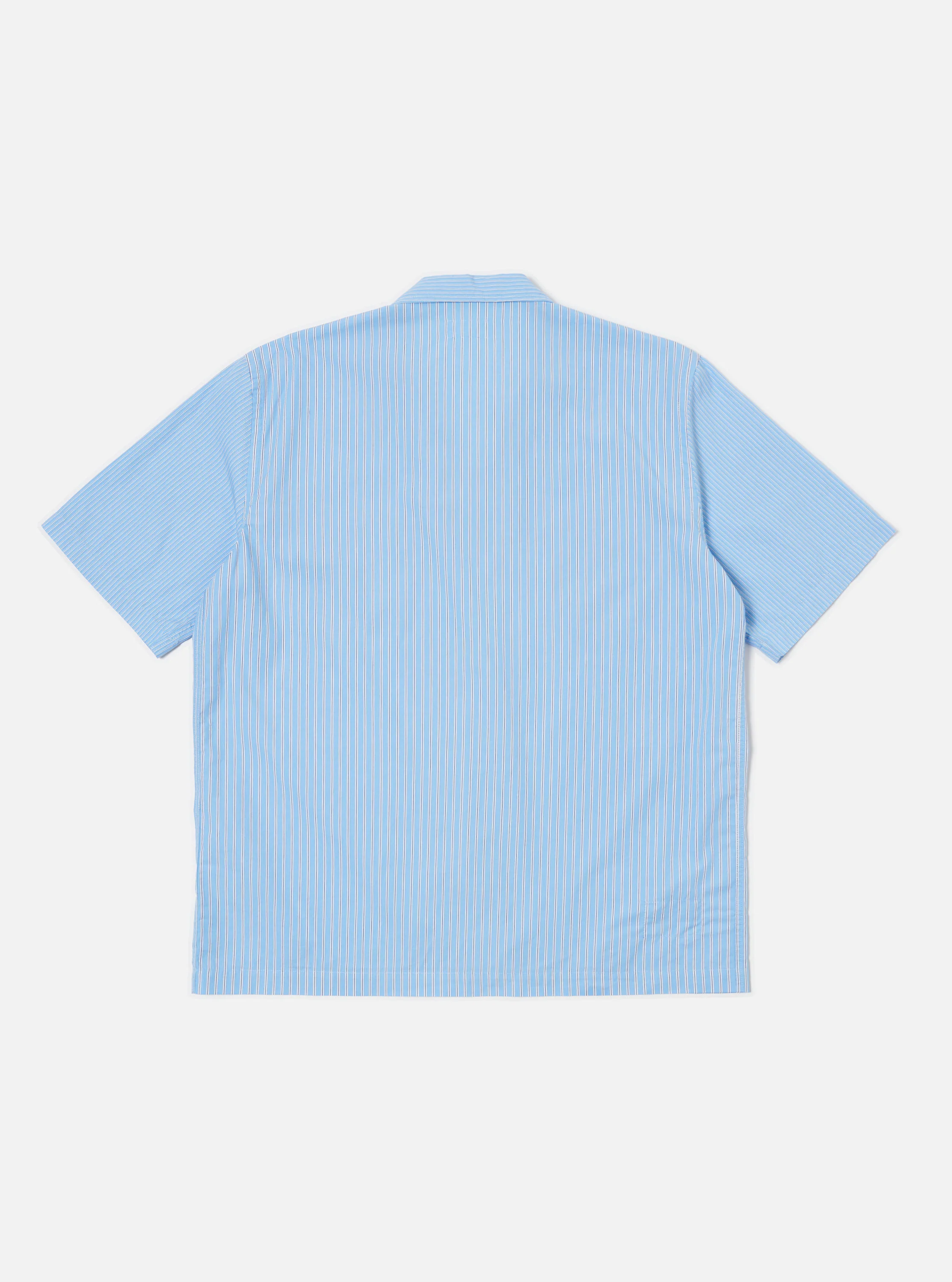 Blue Vila Stripes Sal Road Shirt - Image 4