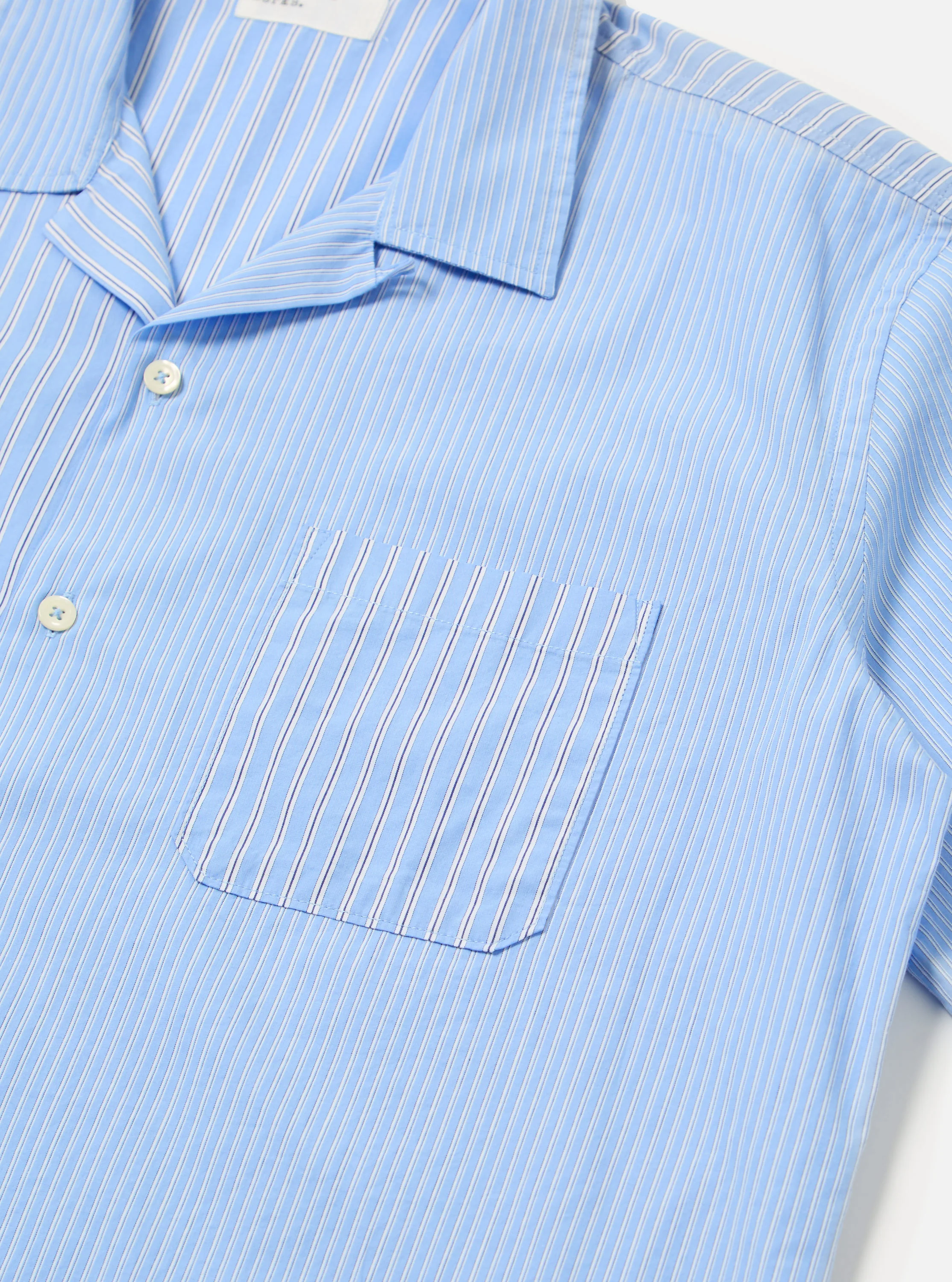 Blue Vila Stripes Sal Road Shirt - Image 6