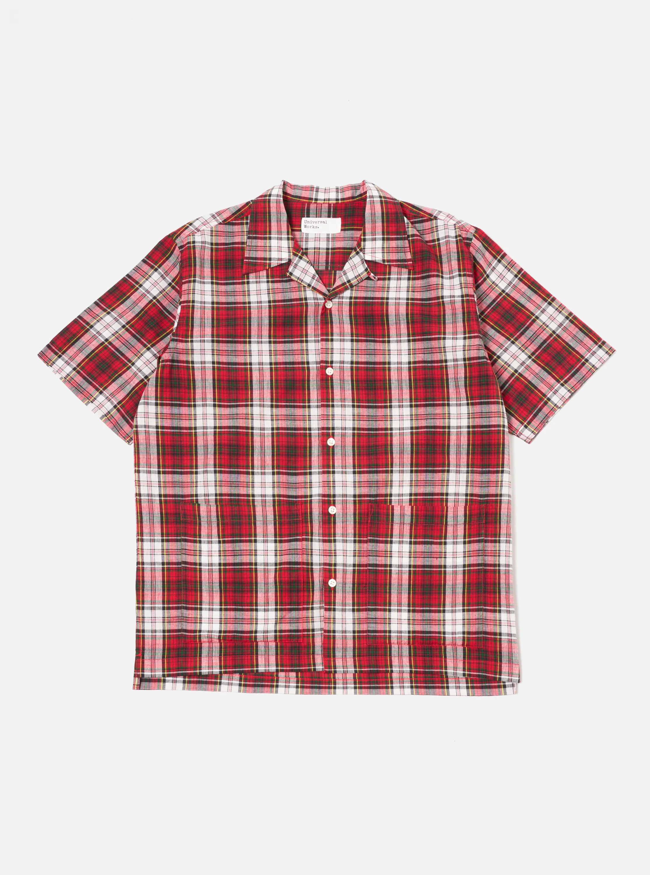 Red Madras Check Short Pyjama Set - Image 3