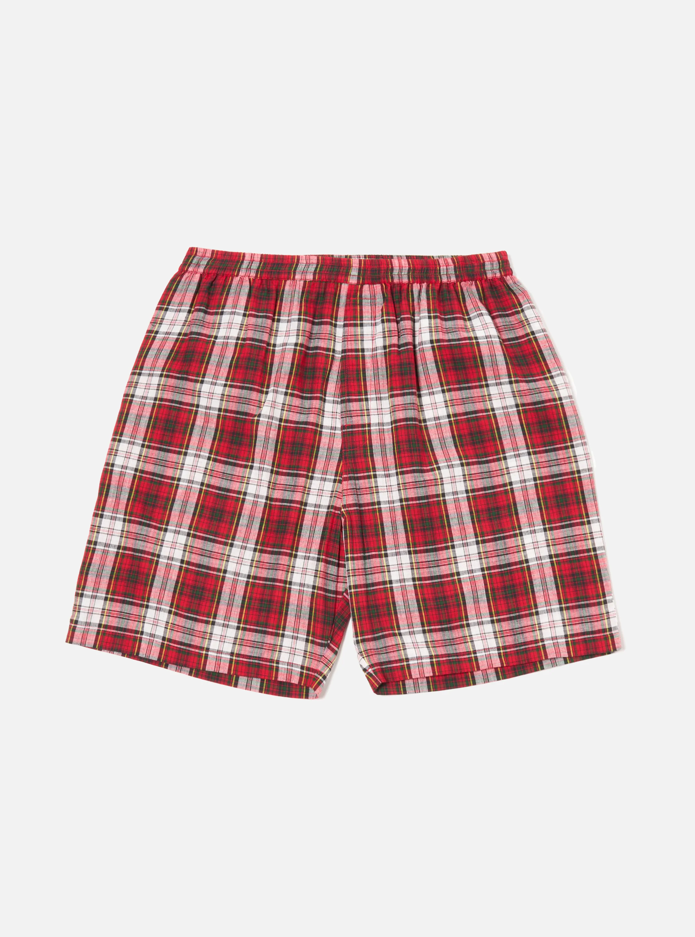 Red Madras Check Short Pyjama Set - Image 5