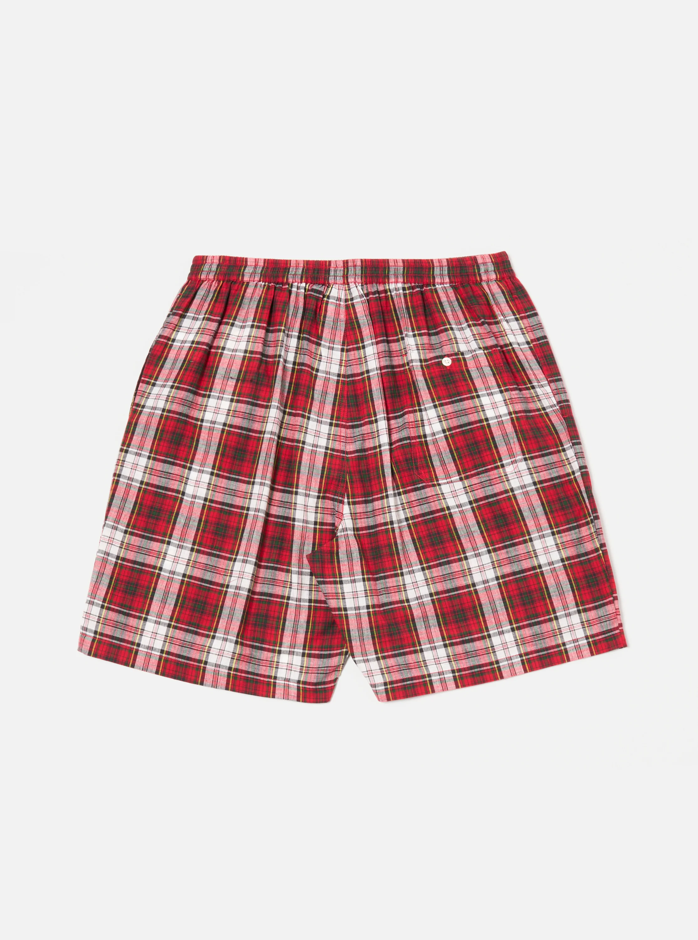 Red Madras Check Short Pyjama Set - Image 6