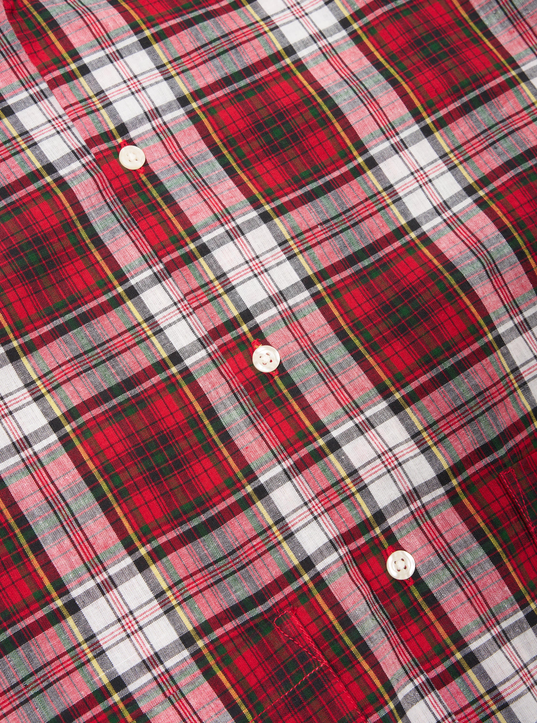 Red Madras Check Short Pyjama Set - Image 8