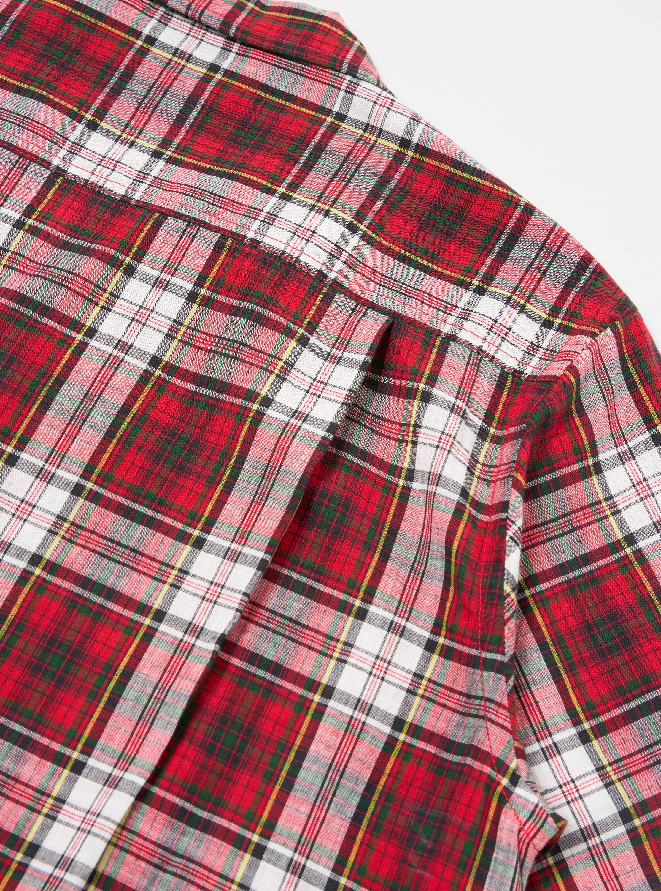 Red Madras Check Short Pyjama Set - Image 9