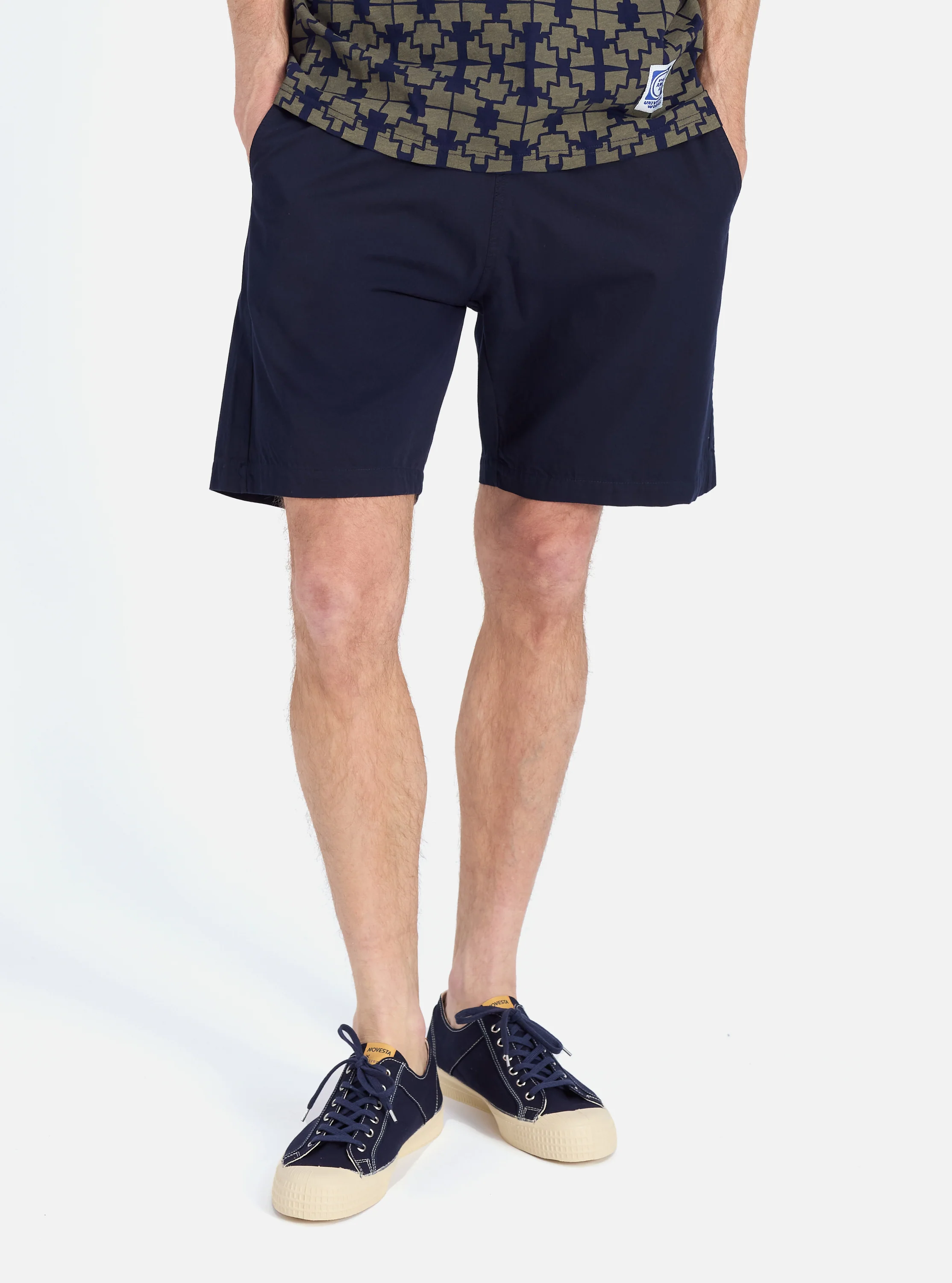 Navy Military Cotton Simple Short - Image 2