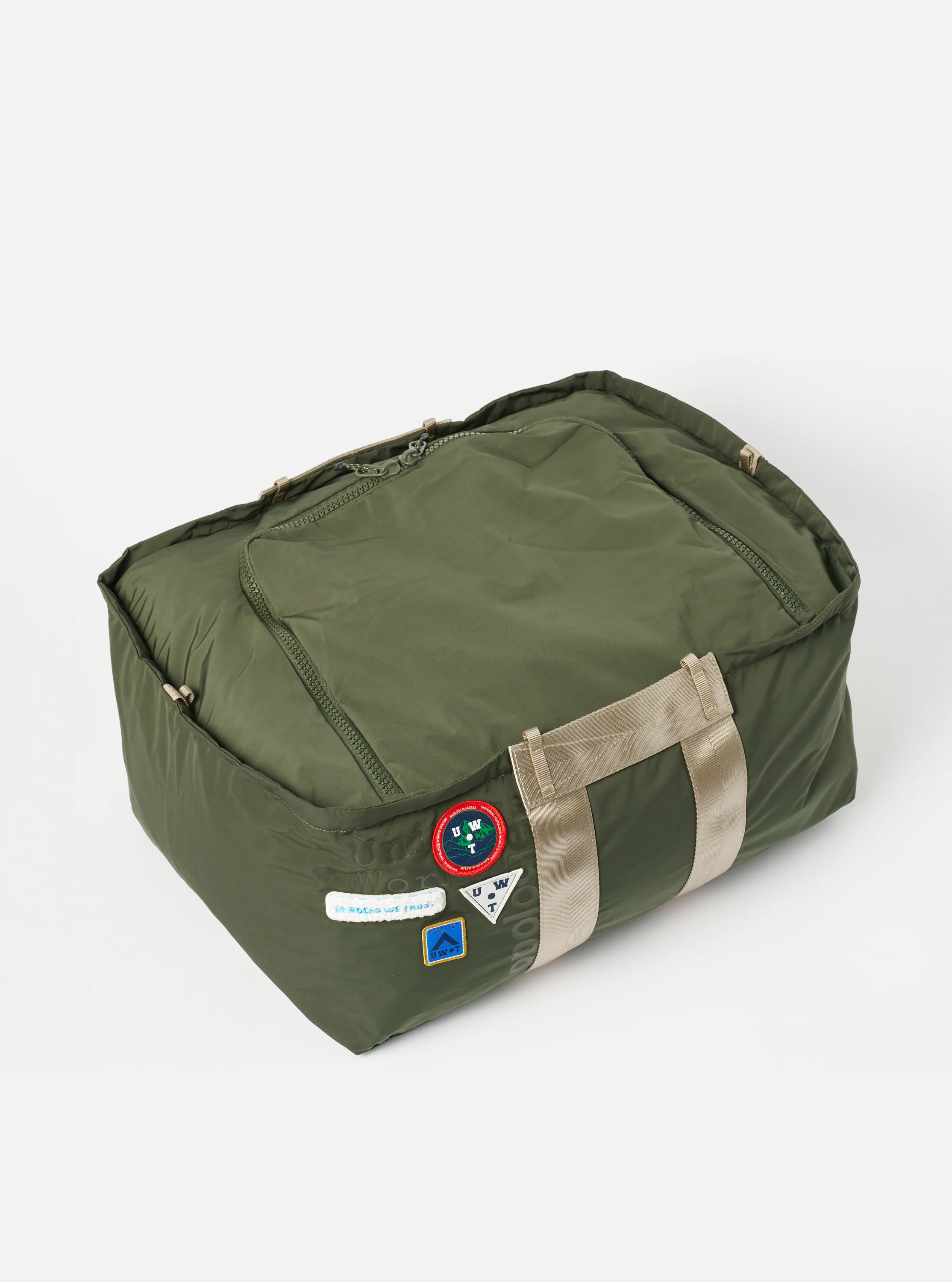 Topologie x Universal Works Rifle Green UW Tech Summit Duffle Large - Image 4