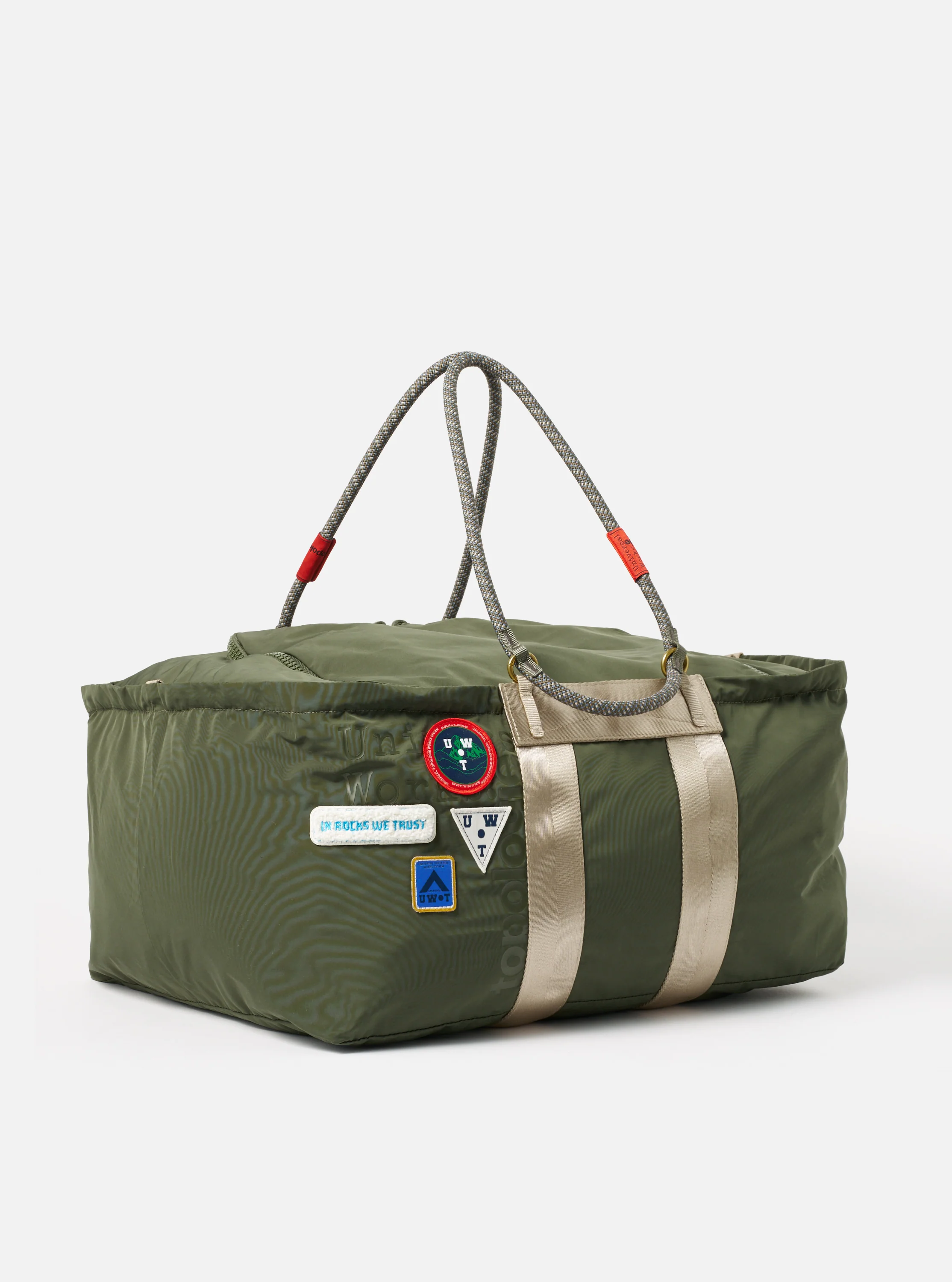 Topologie x Universal Works Rifle Green UW Tech Summit Duffle Large - Image 7
