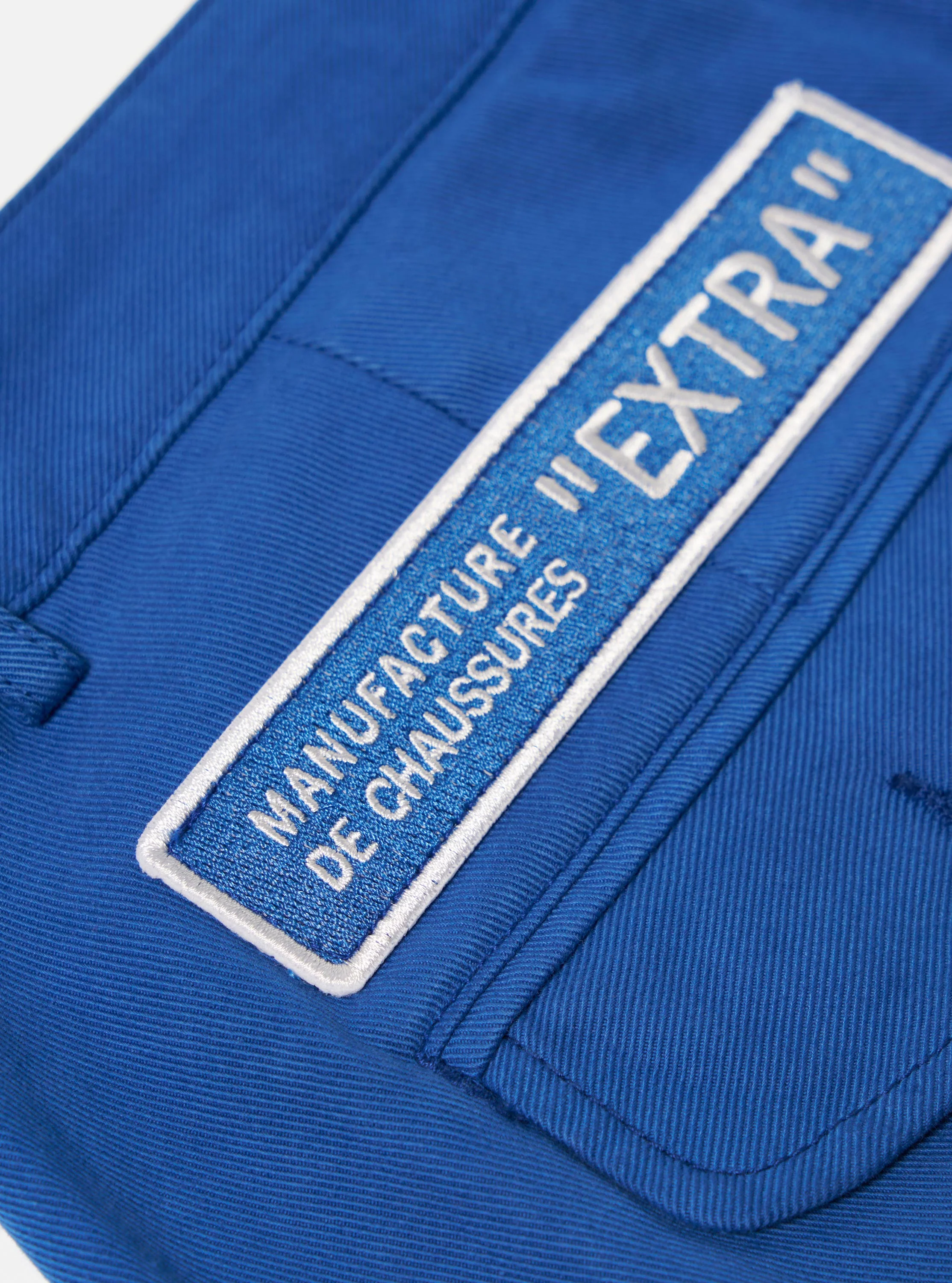 Paraboot x Universal Works Navy Derek Twill Super Chino - Image 8
