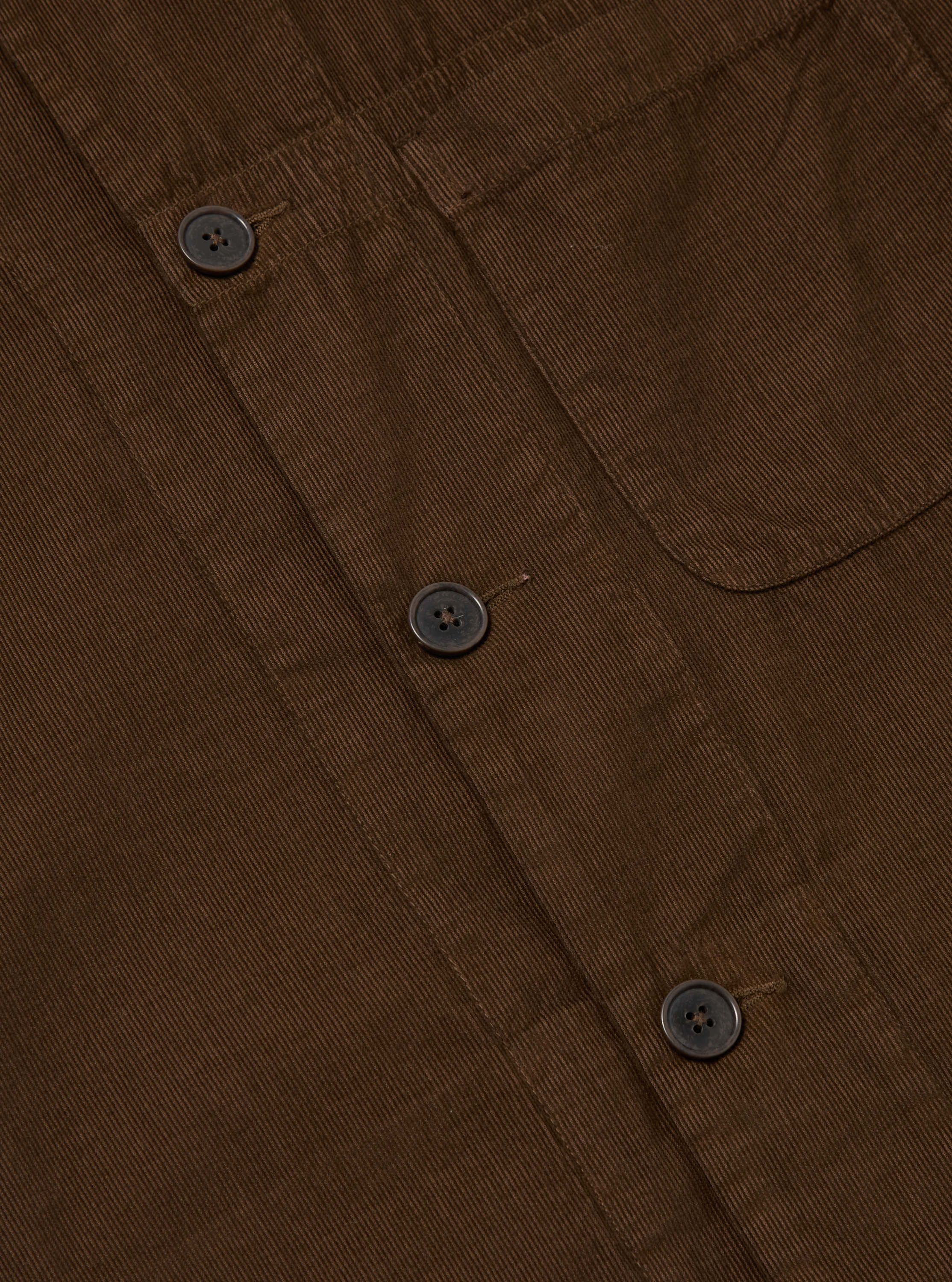 Khaki Summer Cord Tech Overshirt - Image 6