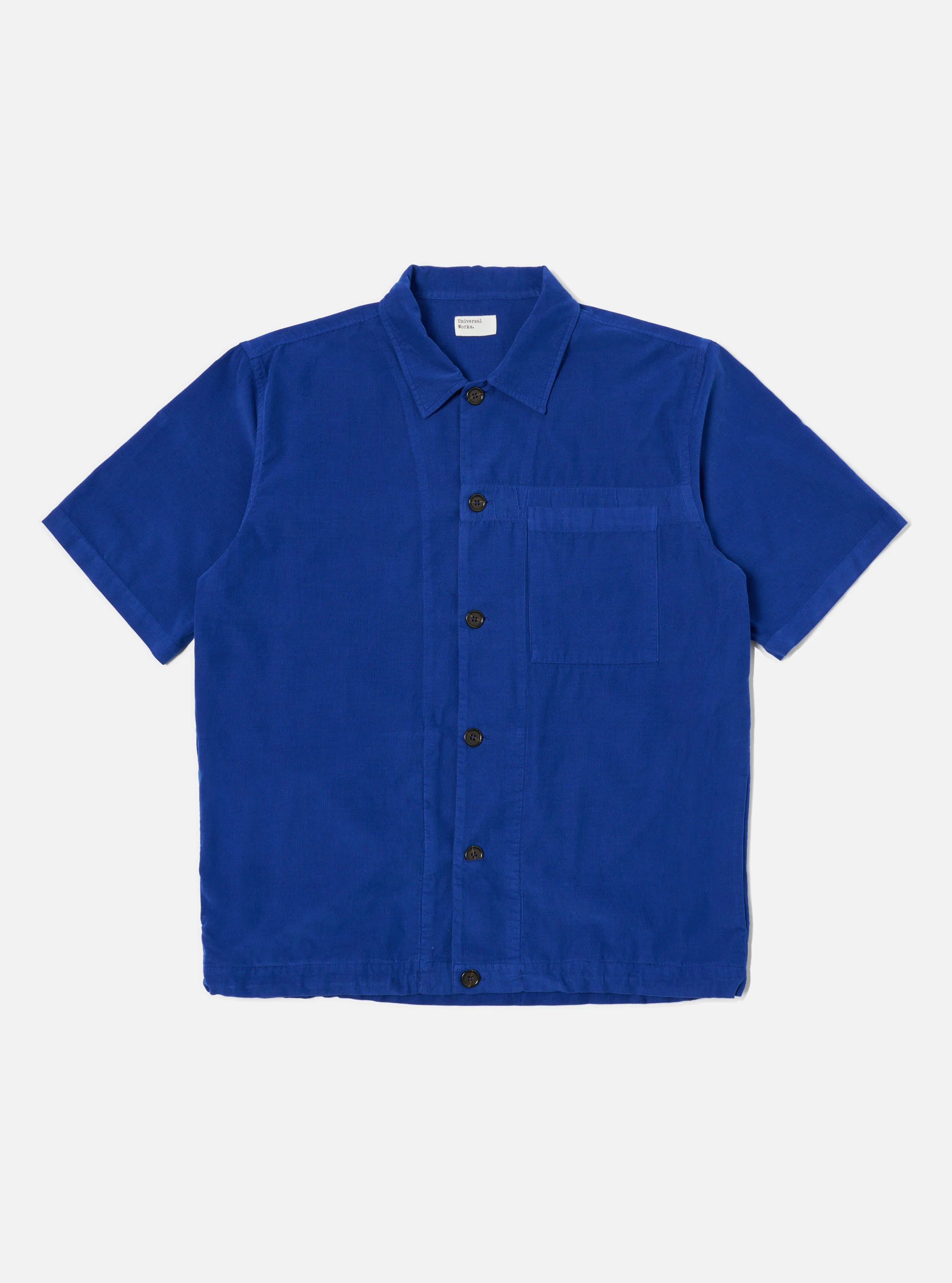 Work Blue Summer Cord Tech Overshirt