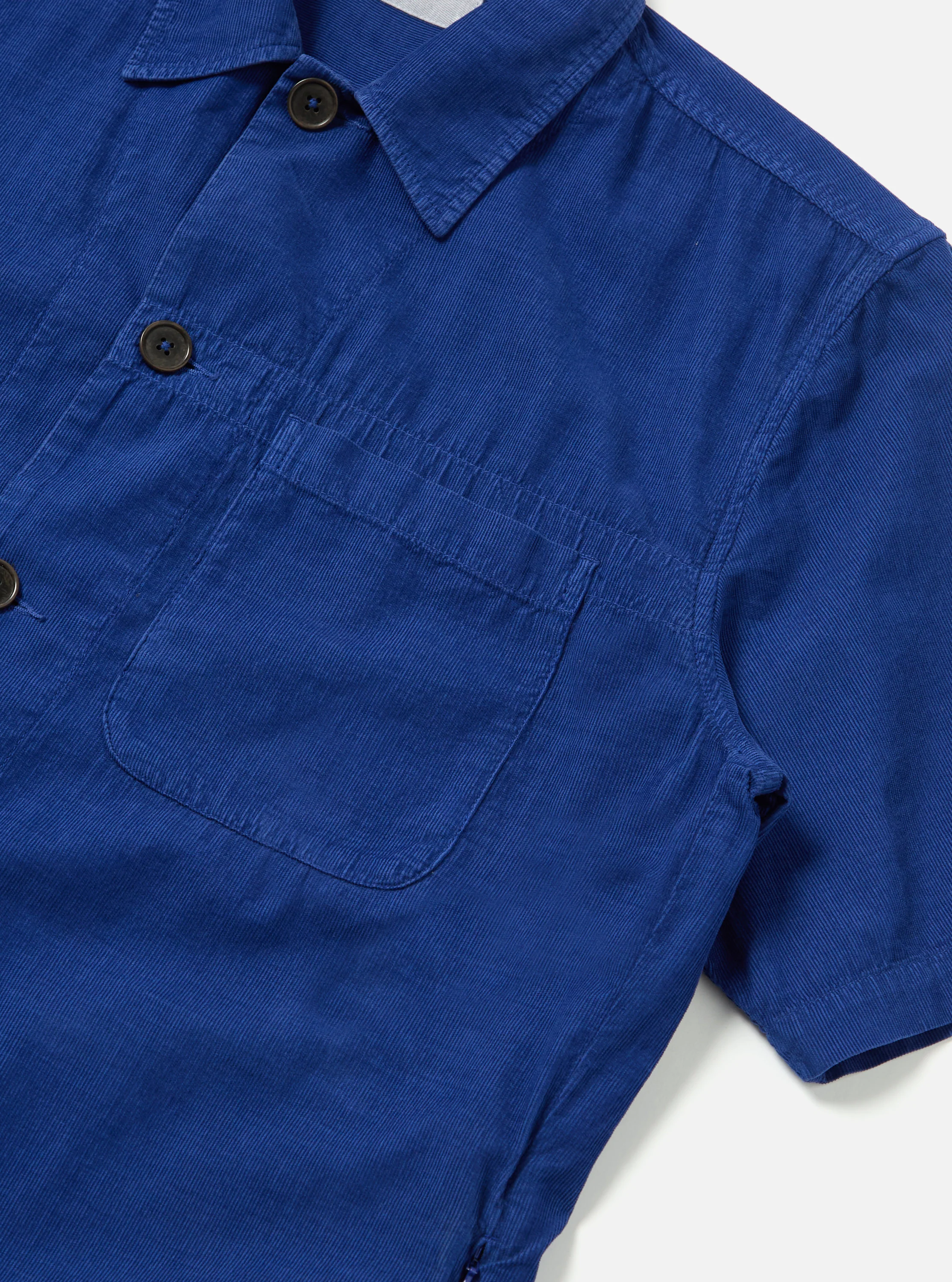 Work Blue Summer Cord Tech Overshirt - Image 6