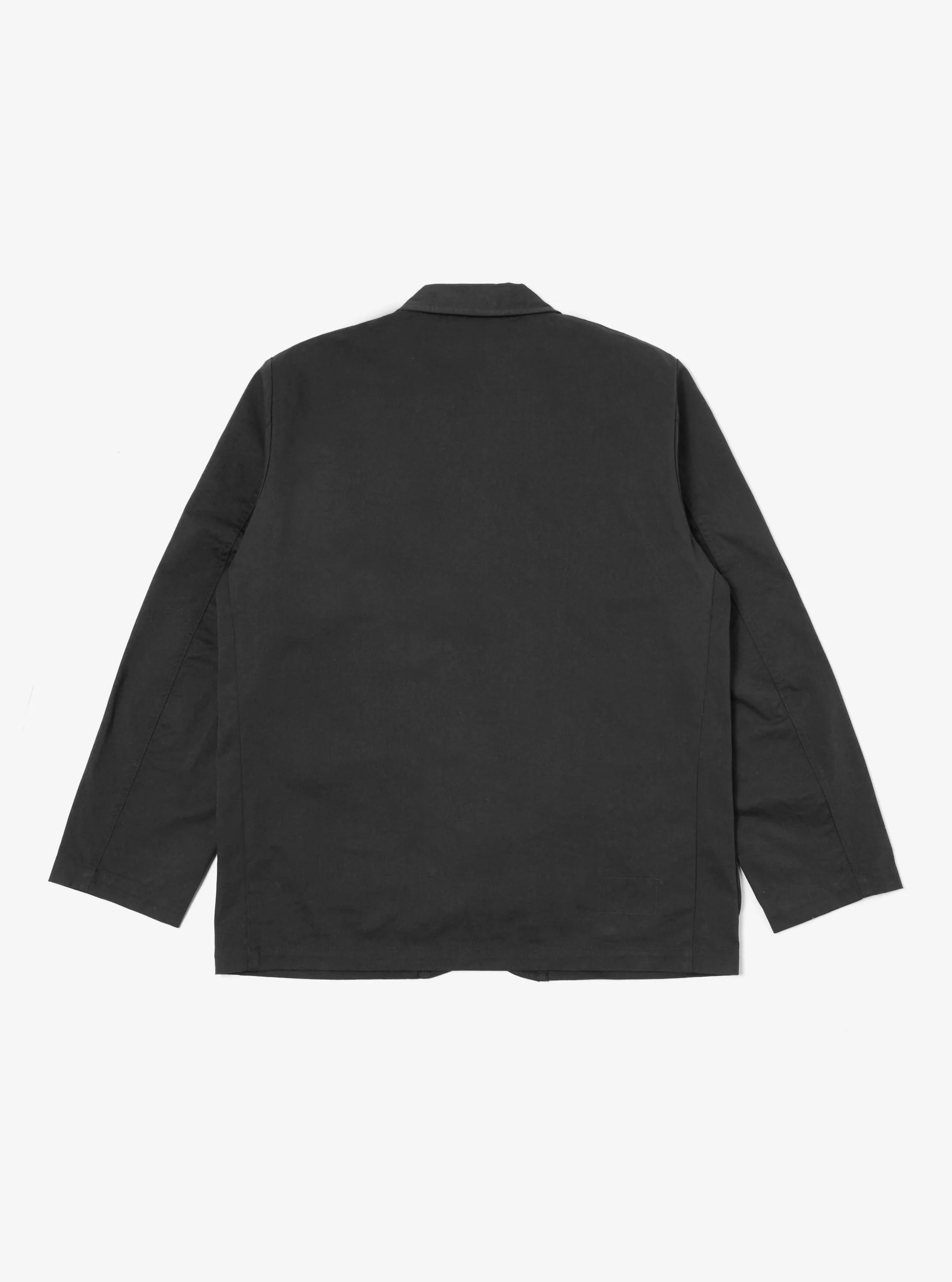 Black Twill Three Button Jacket - Image 3