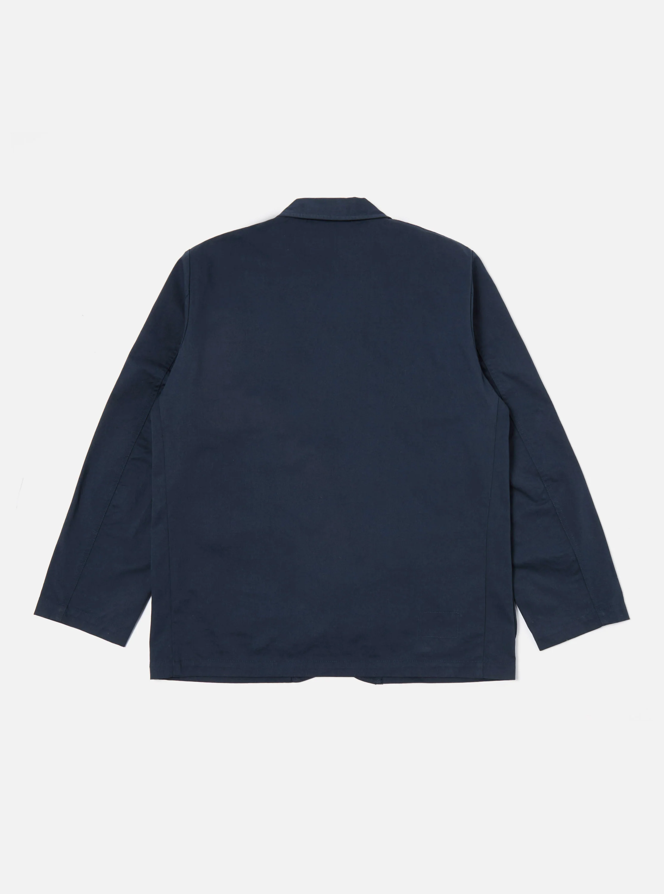 Navy Twill Three Button Jacket - Image 3