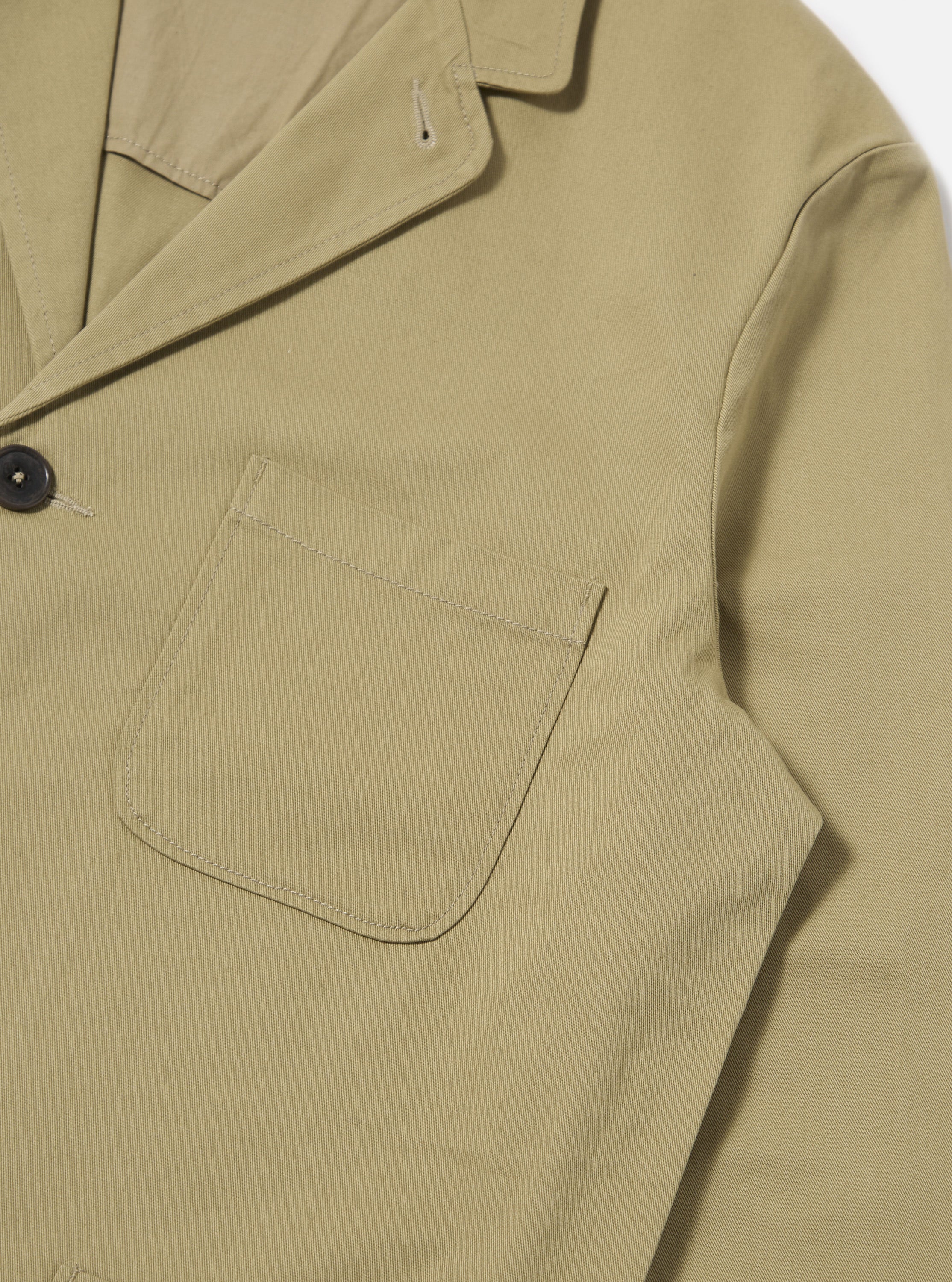 Sand Twill Three Button Jacket - Image 5