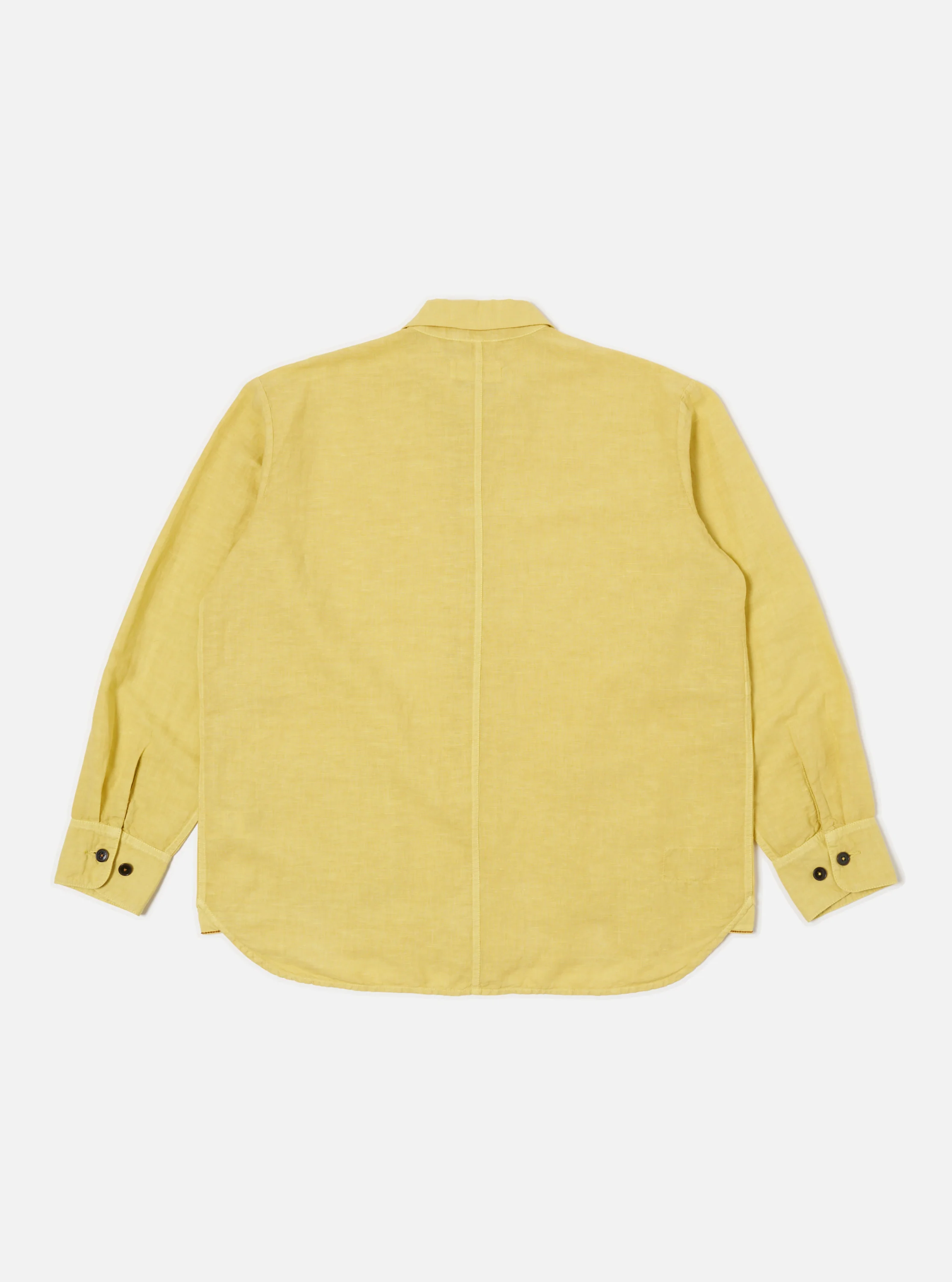 Lemon Linen Cotton Shirting Travail Overshirt - Image 4