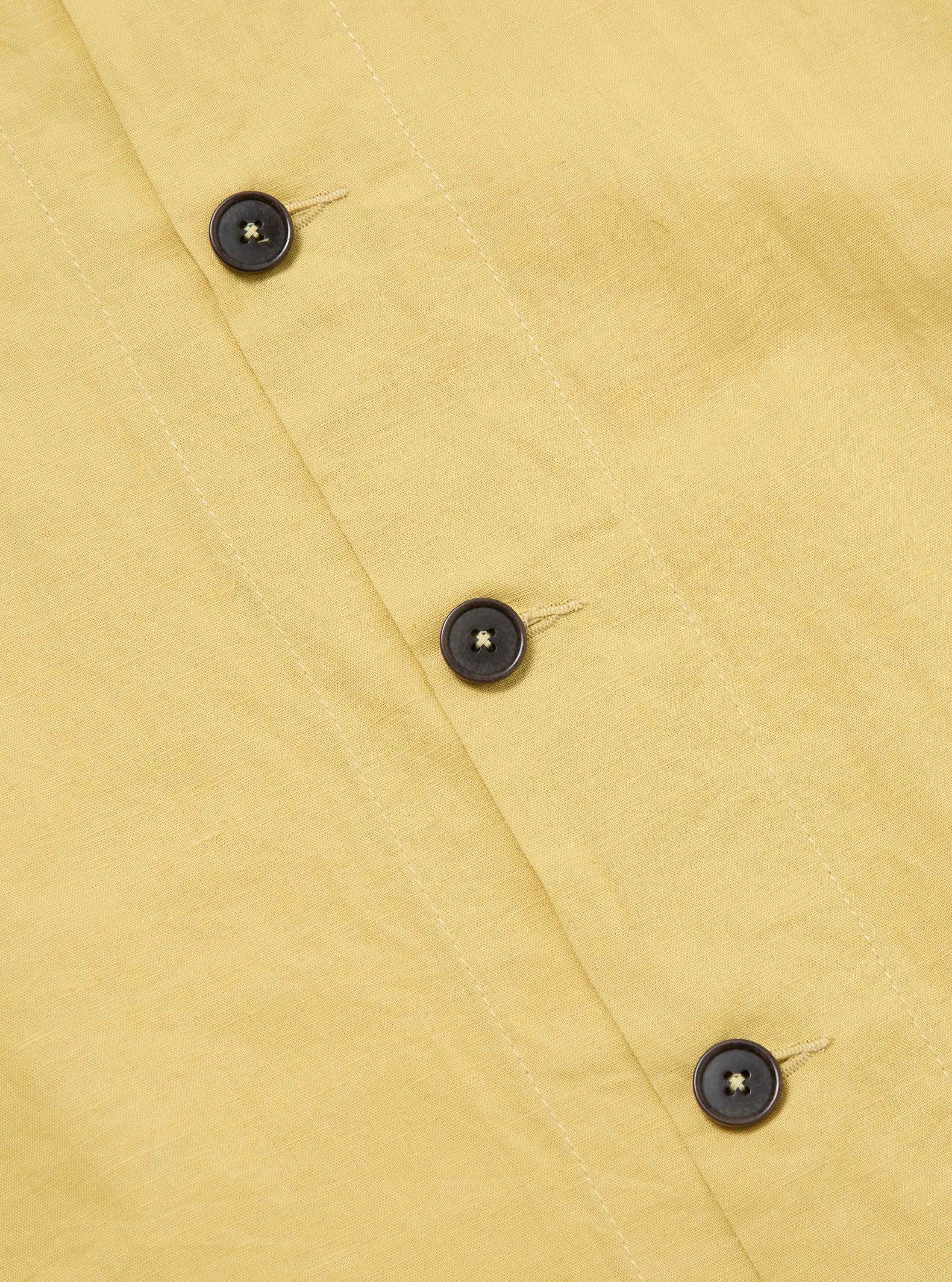 Lemon Linen Cotton Shirting Travail Overshirt - Image 6