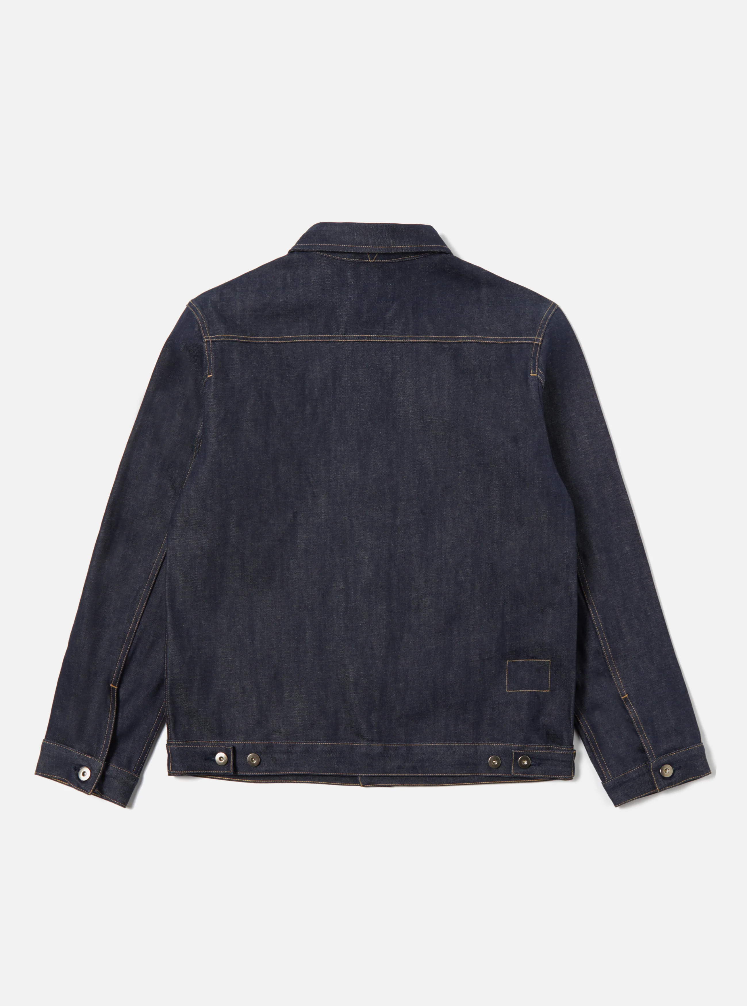 Indigo 13oz Selvedge Denim Trucker Jacket - Image 3