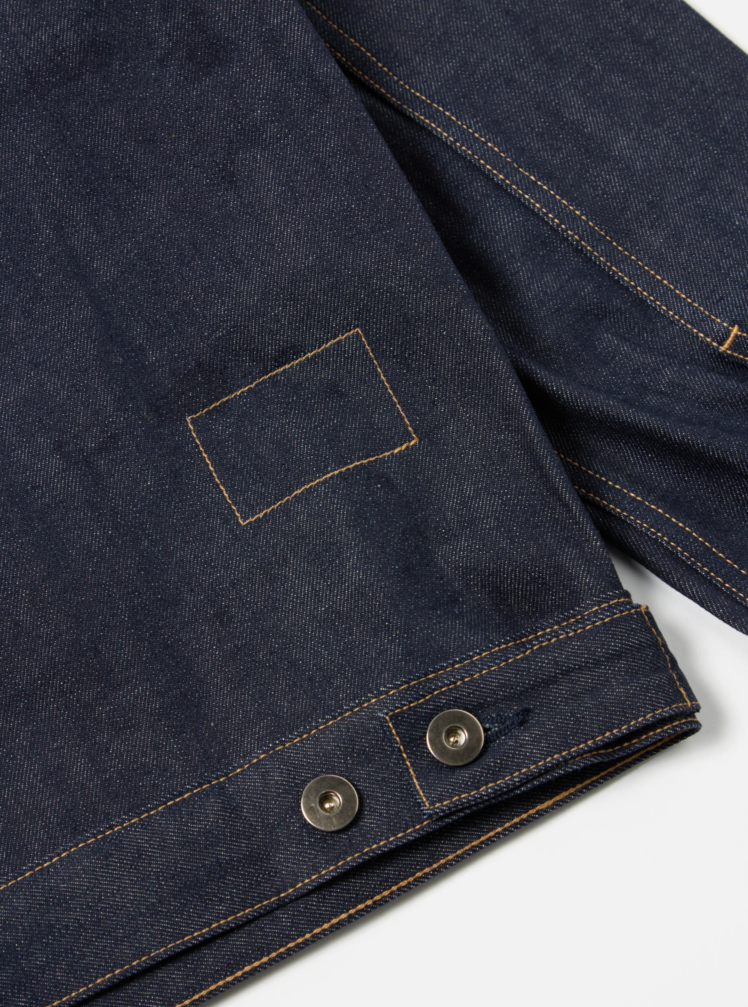 Indigo 13oz Selvedge Denim Trucker Jacket - Image 6